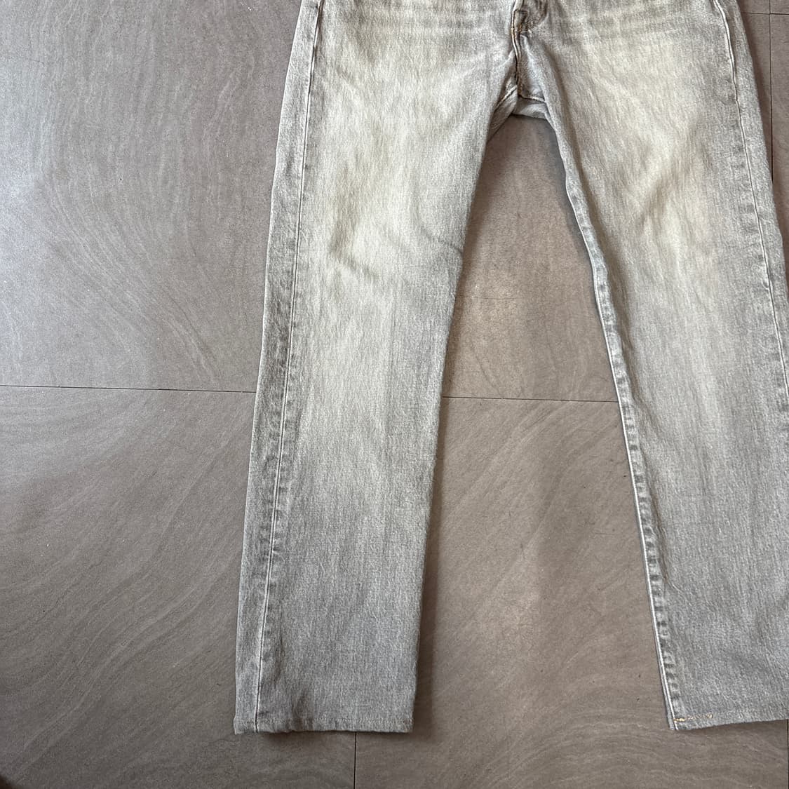 리바이스 정품 501 라이트그레이 데님 팬츠 상품이미지2