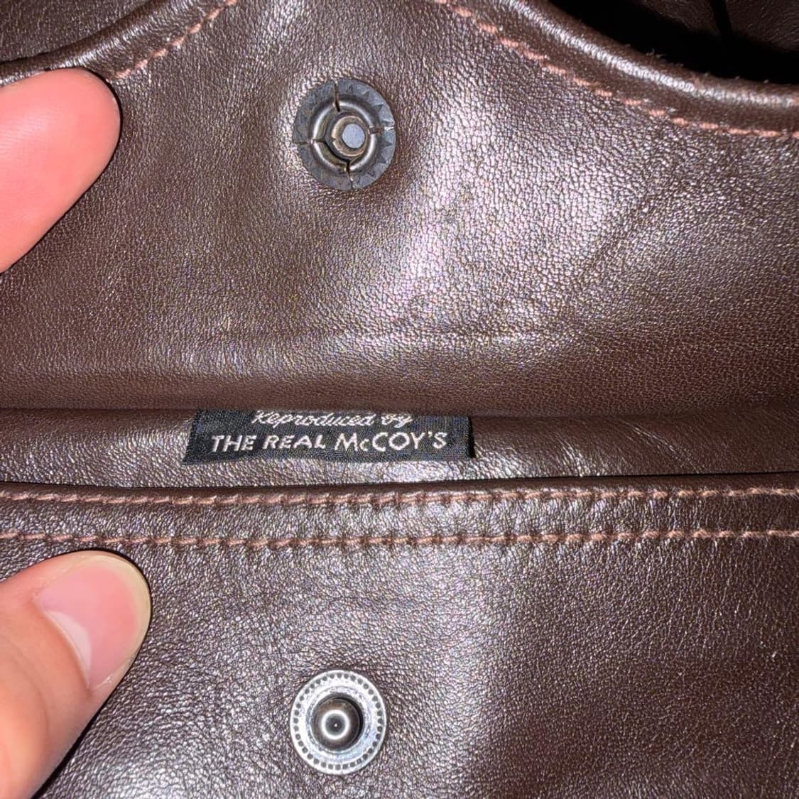 (40) 리얼맥코이 a-2 가죽자켓 상품이미지4