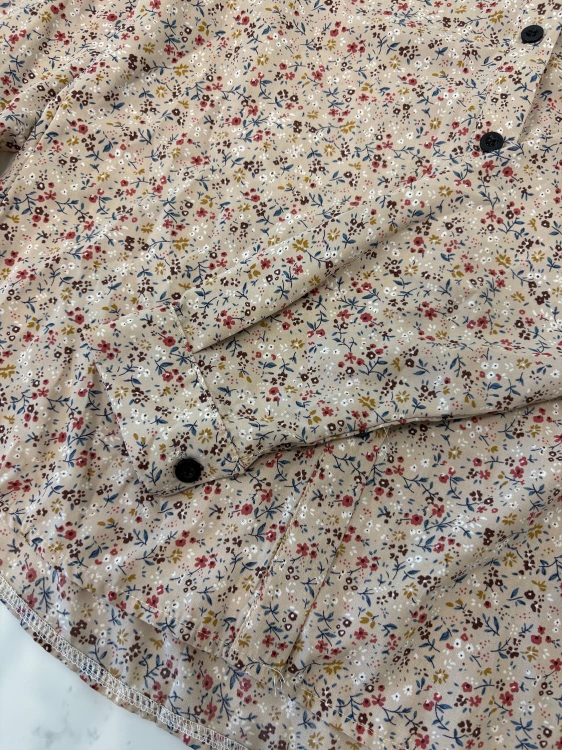 vintage flower shirt 상품이미지3