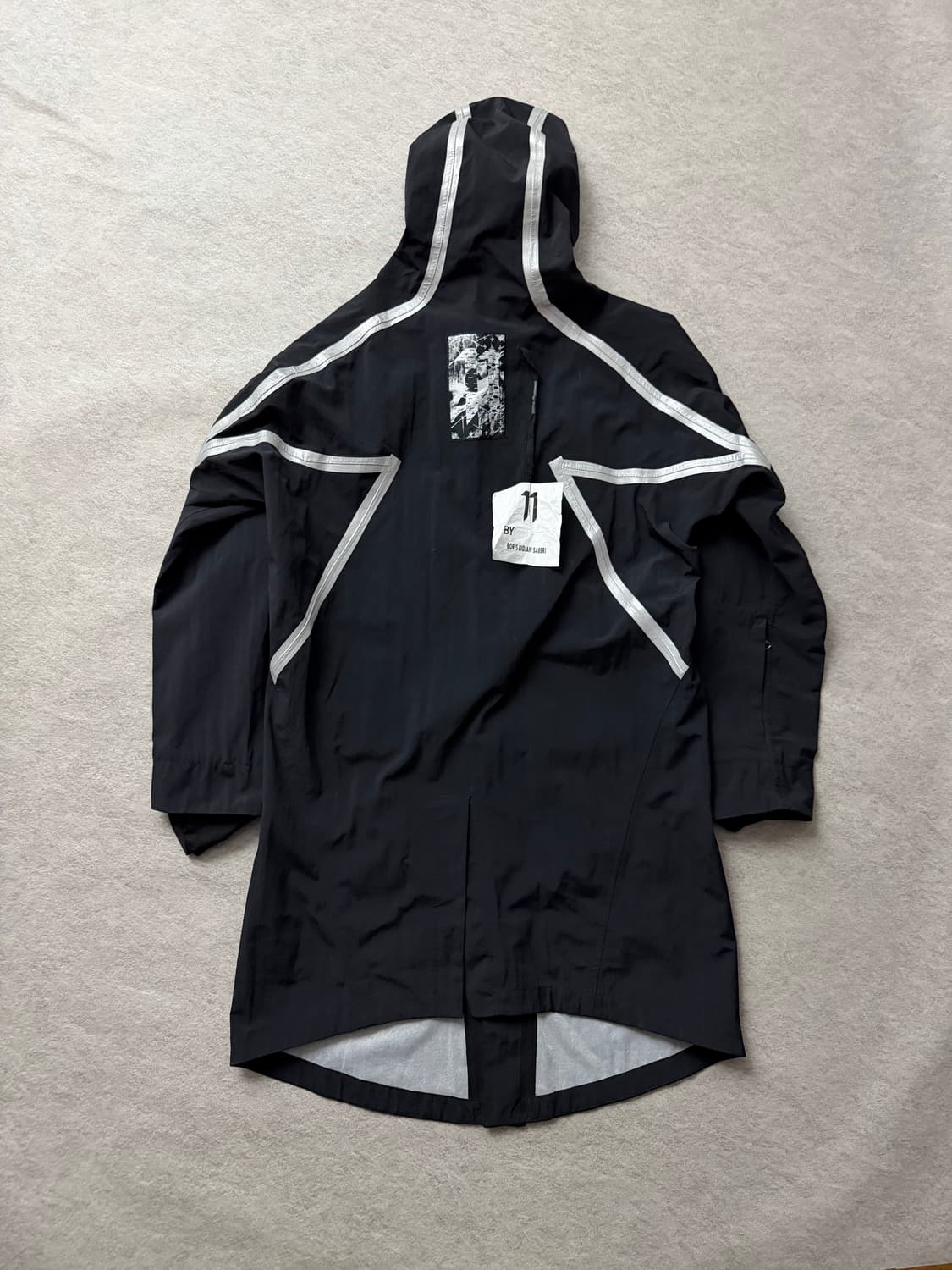 11보리스비잔사베리 나일론 코트 상품이미지1