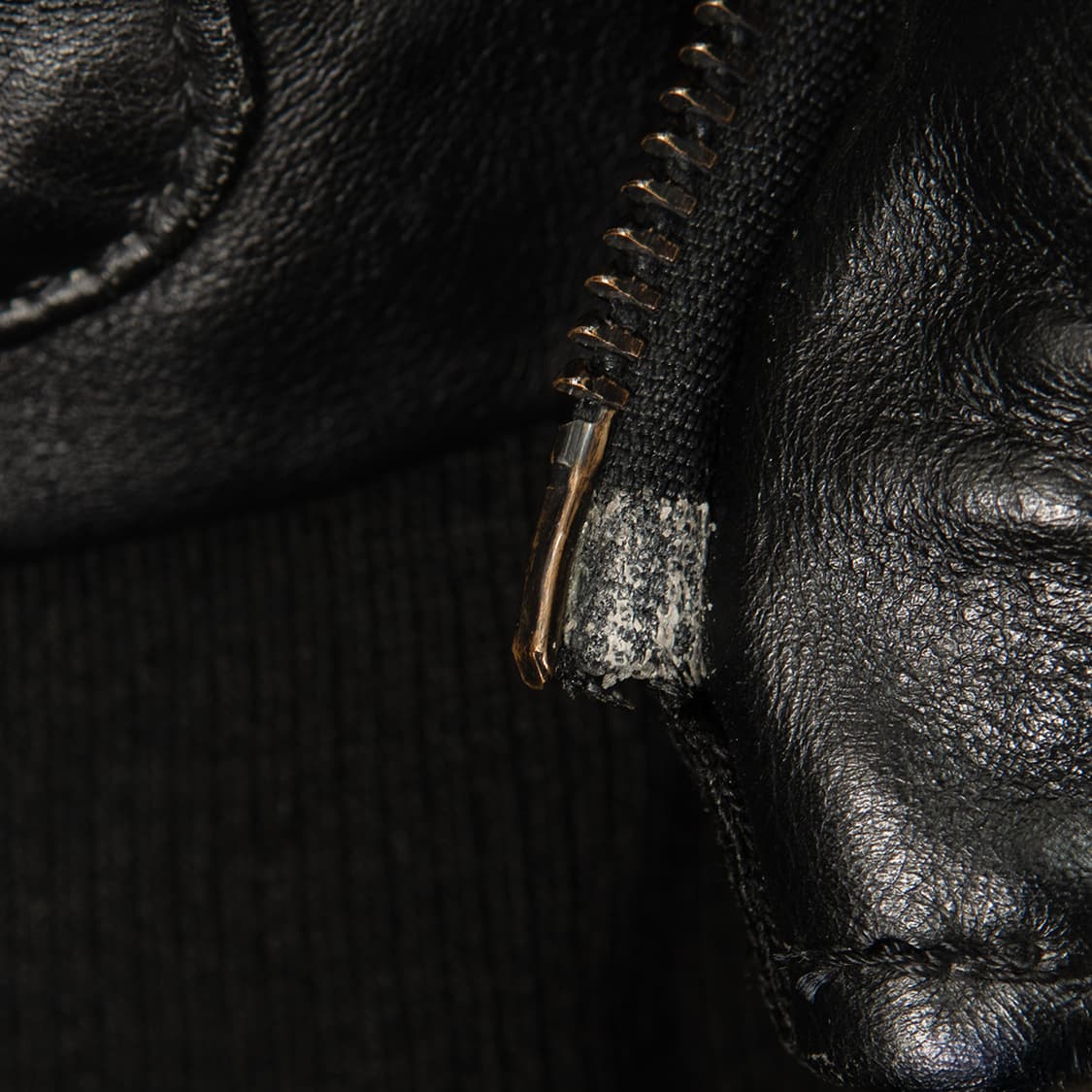 [100] 90s~ VANSON A-2 레더 플라이트 자켓  상품이미지9