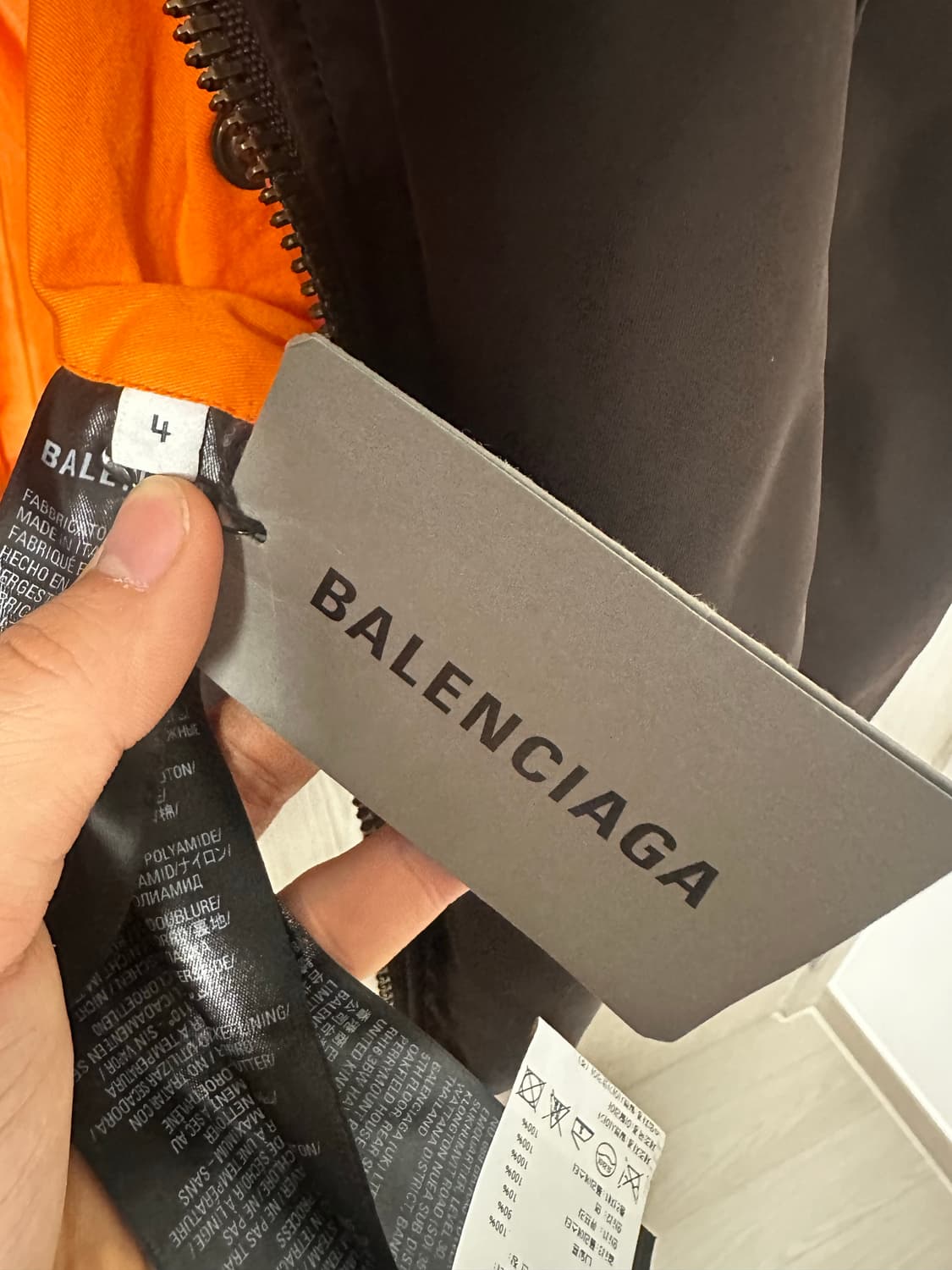 4) 발렌시아가 3B 봄버 브라운 상품이미지6