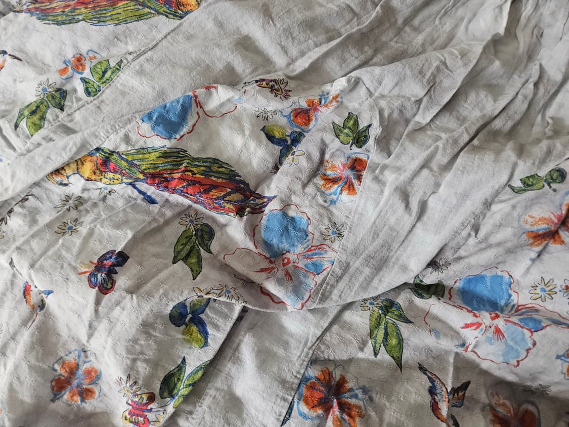 빈티지 타이다이 어항 원피스 상품이미지7