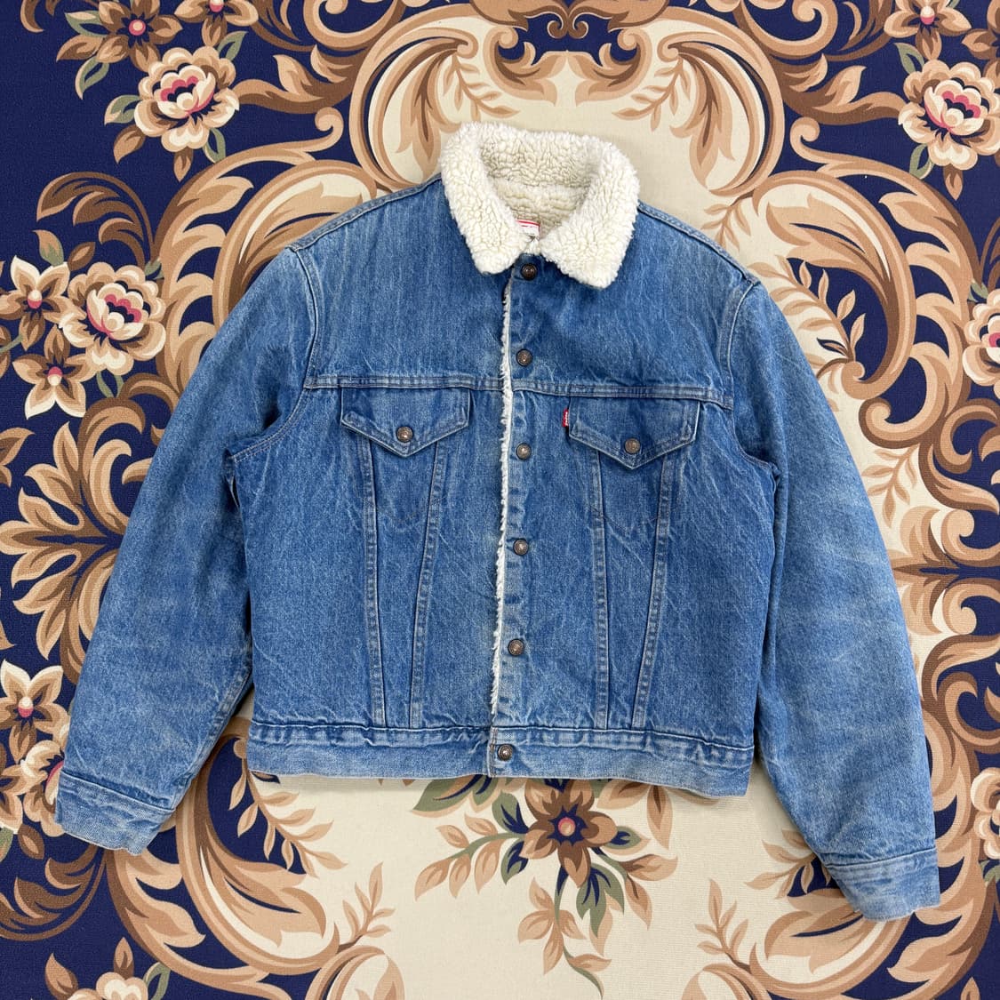 (L)90s 리바이스 Levis 70605 데님 쉐르파 자켓 상품이미지1