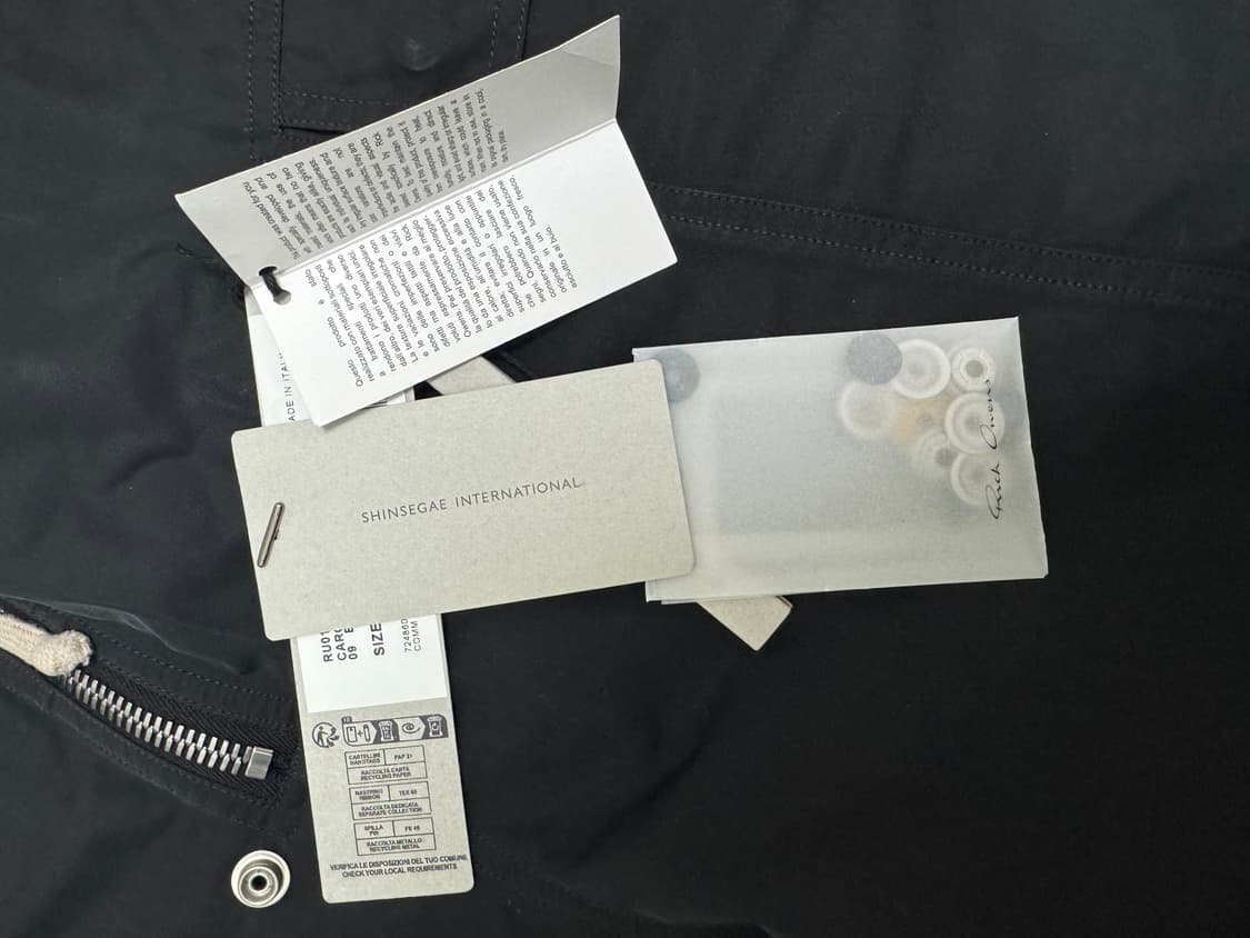 릭오웬스 드로스트링 폴리 카고 쇼츠 (50) 상품이미지6