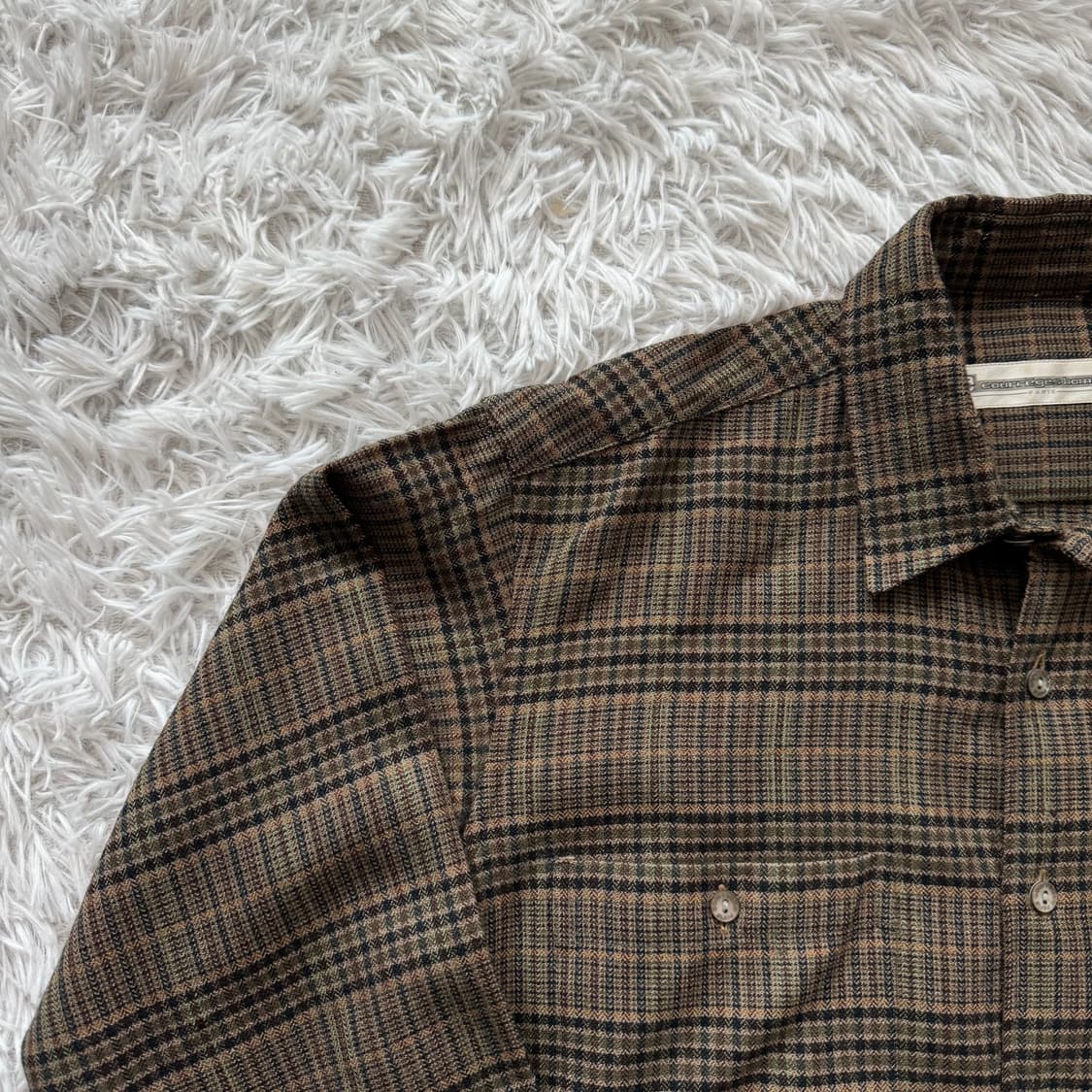 COURREGES 일본빈티지 셔츠 꾸레쥬 빈티지셔츠 모리걸 XL 102 상품이미지1