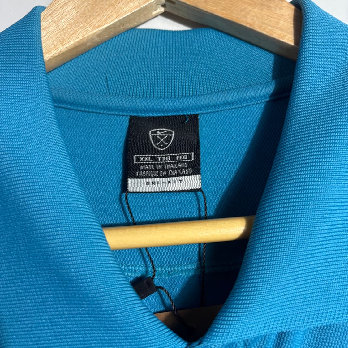 나이키 스우시 블루 반팔 카라티 (무료배송) 상품이미지4