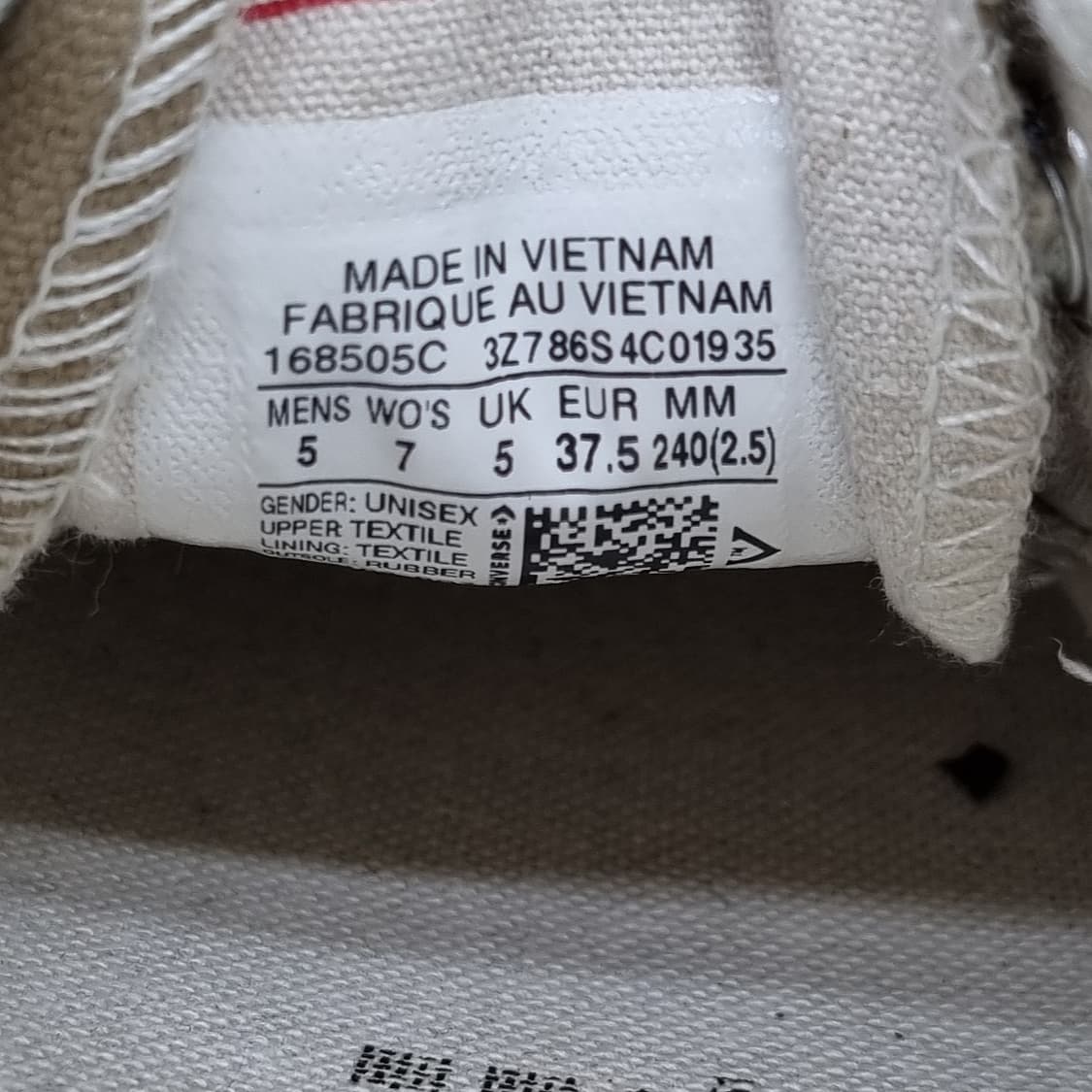 컨버스 척70 로우 여성스니커즈 240 상품이미지6