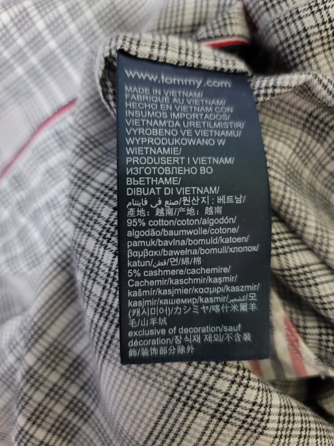한섬 타미힐피거 캐시미어 투스 셔츠 상품이미지8