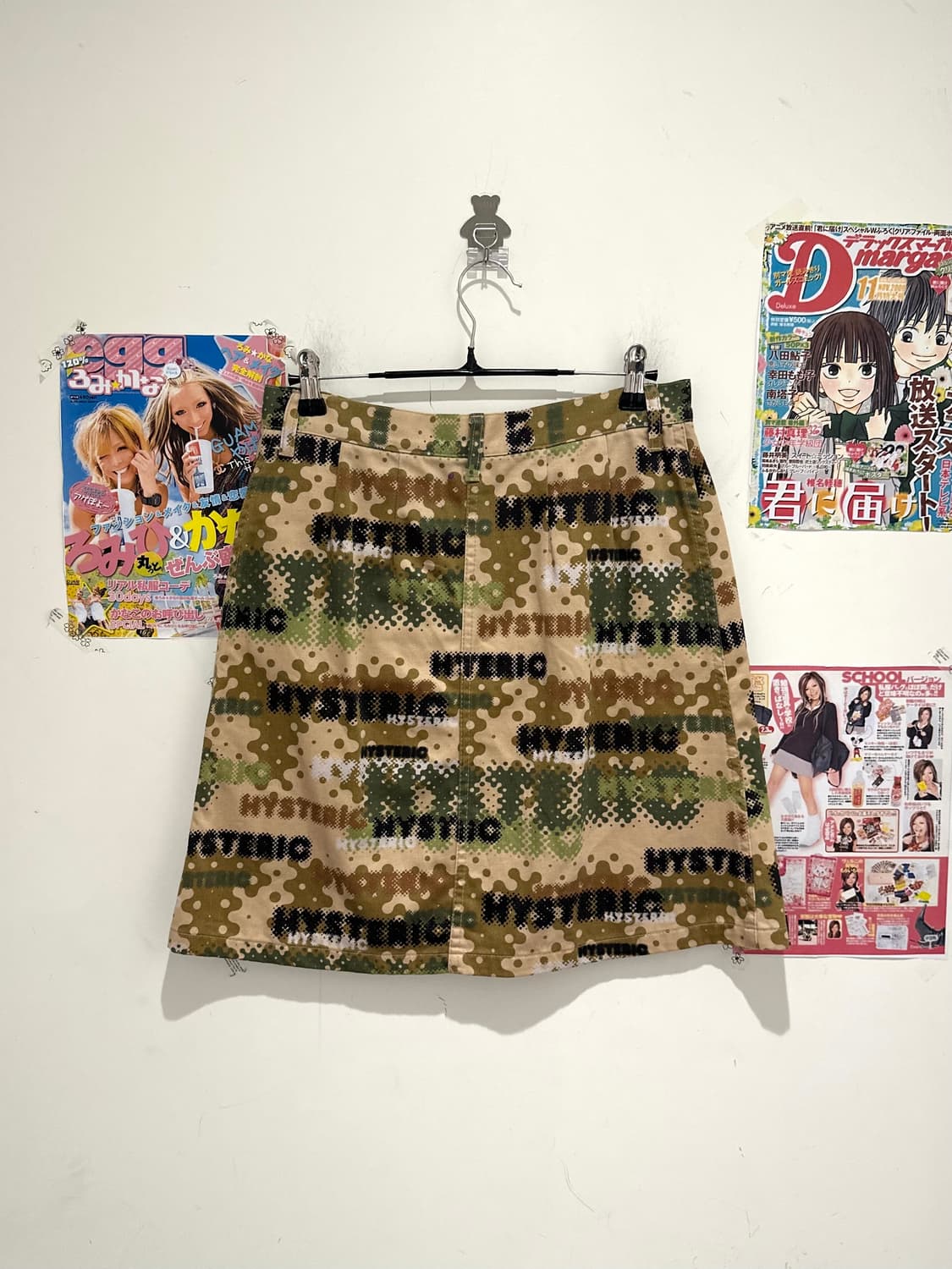 Hysteric Glamour camo pattern Skirt 상품이미지2