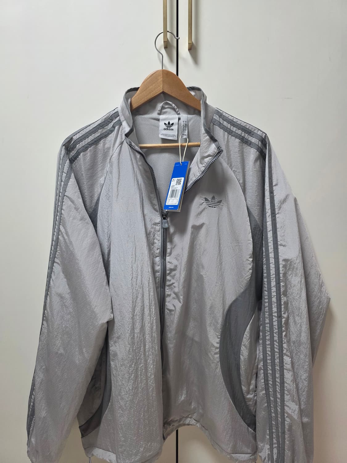아디다스 2000s 우븐 트랙캅 그레이 [L] 상품이미지1