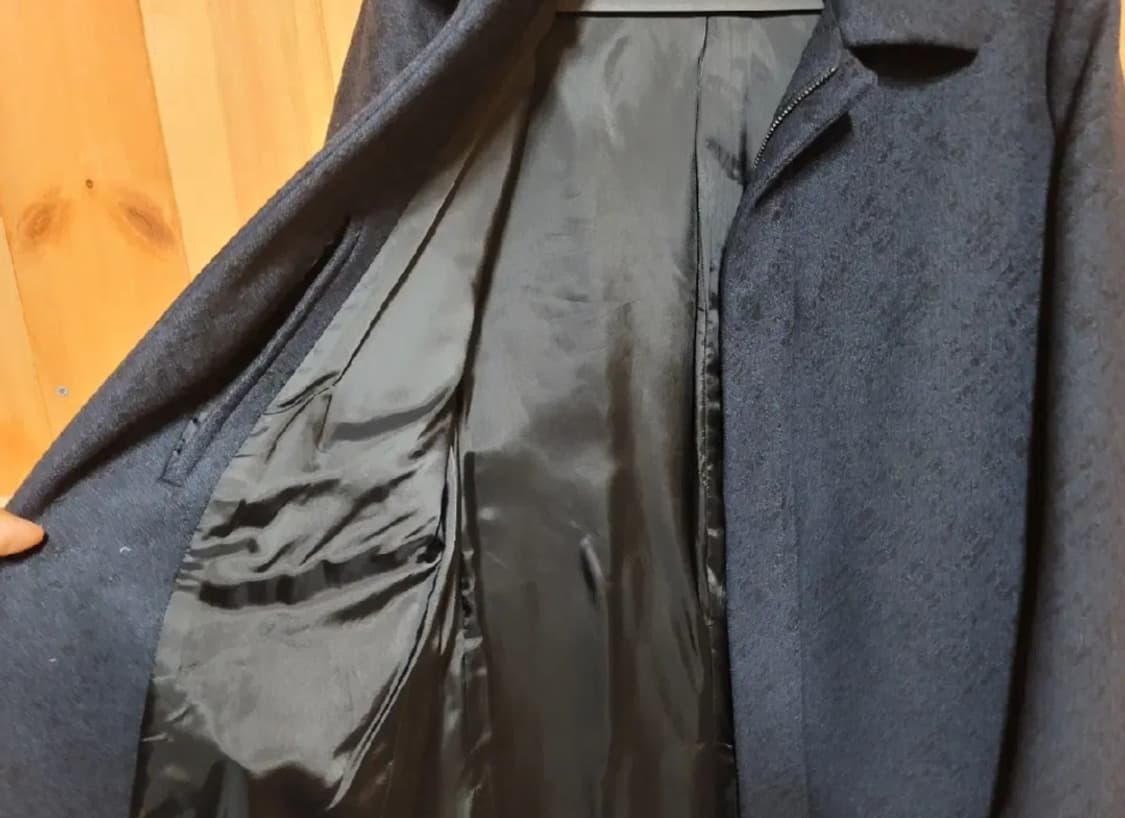 띠어리 남성 울 캐시미어 모직 집업 코트 95 상품이미지4