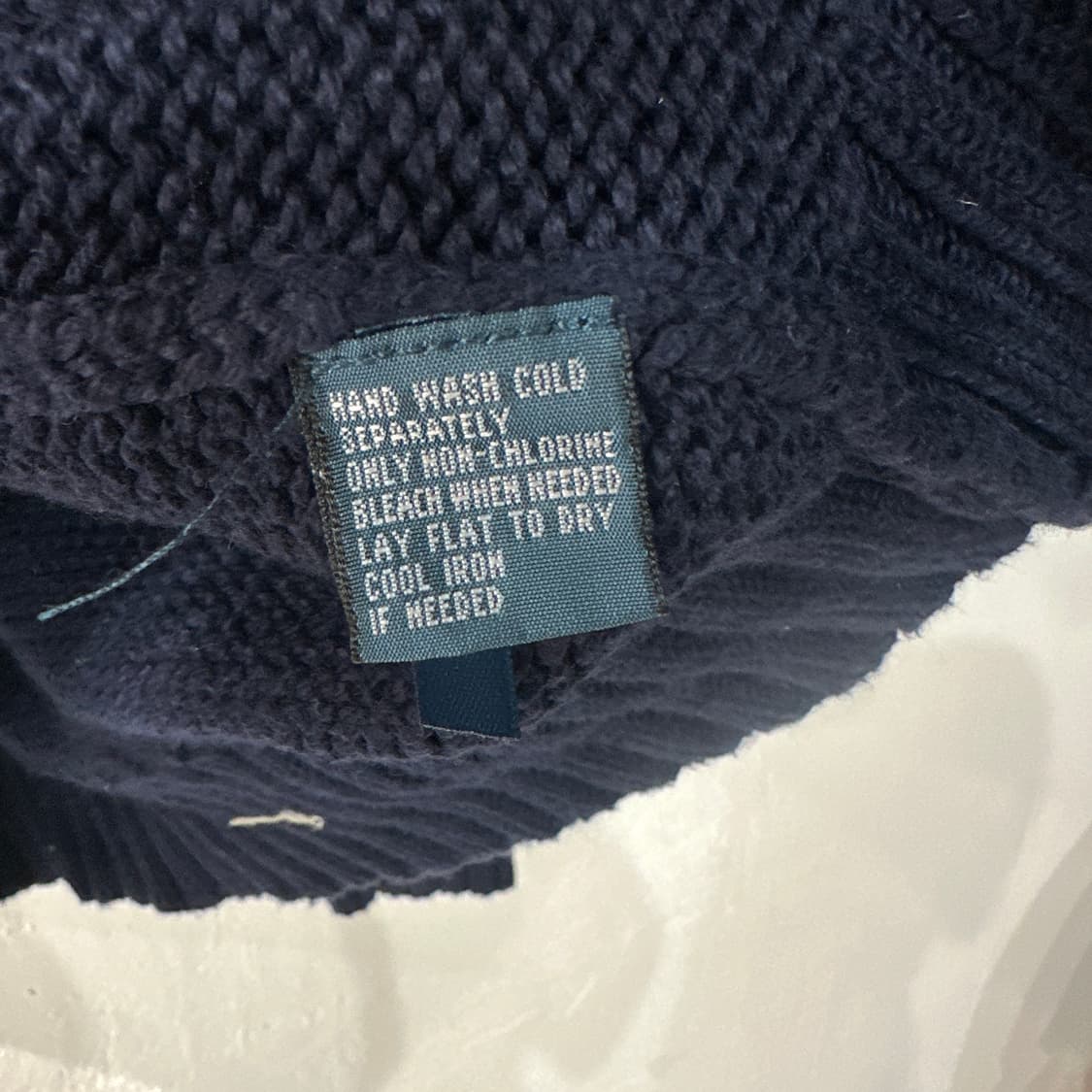 폴로랄프로렌 반집업 니트 105 상품이미지4