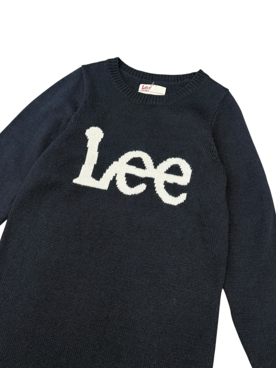 LEE 리 빈티지 네이비 롱니트 원피스 상품이미지3