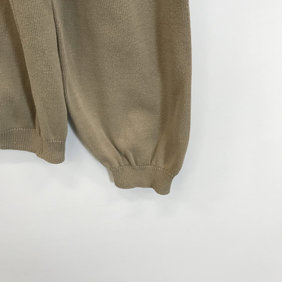 라코스테 브이넥 베이지니트 [여성100] 상품이미지3