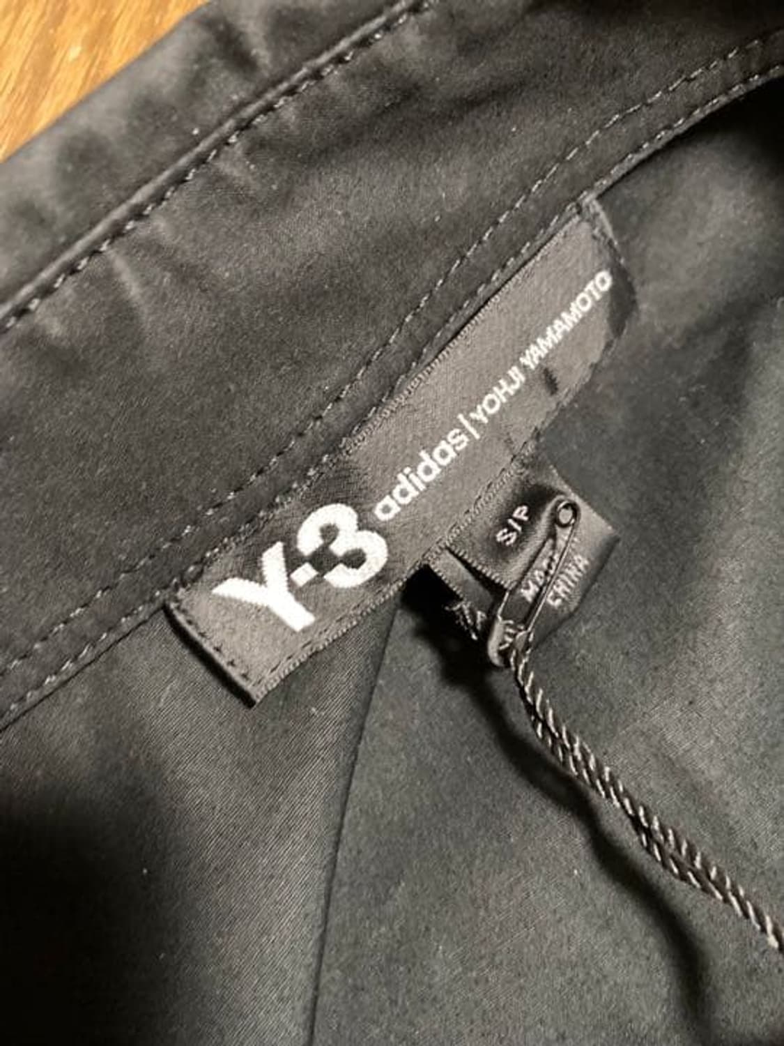  Y-3 요지야마모토 폭주흑아 U CRFT 그래픽 백로고 롱 셔츠 자켓 상품이미지3