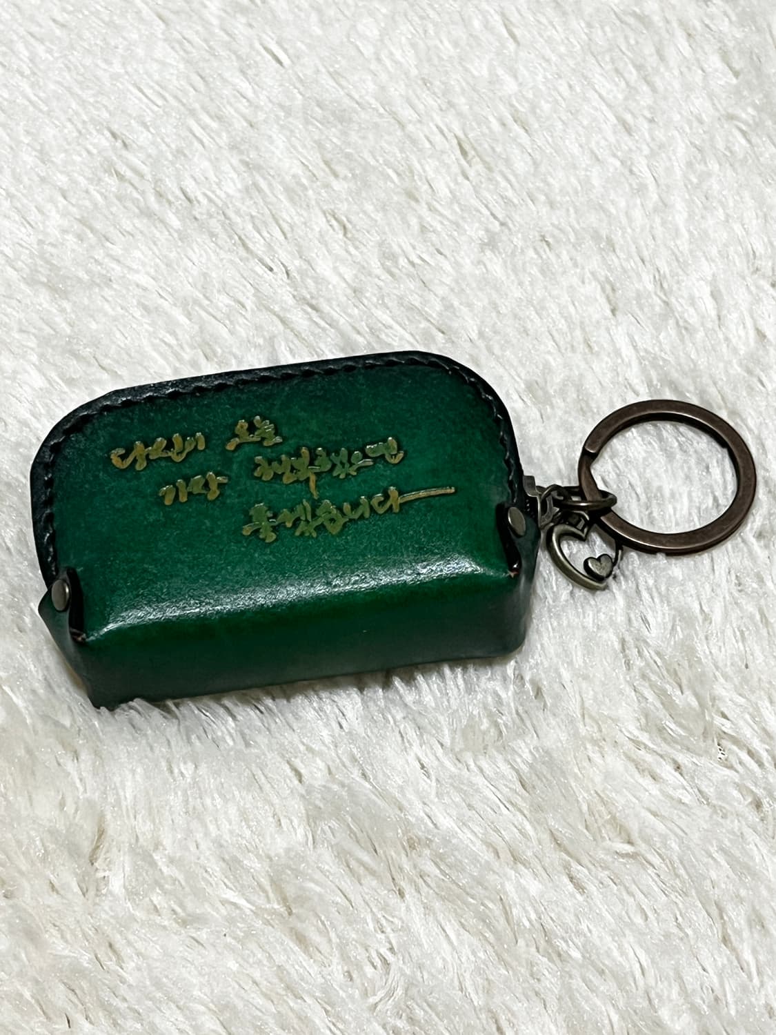 수제 통가죽 키링 케이스 상품이미지2