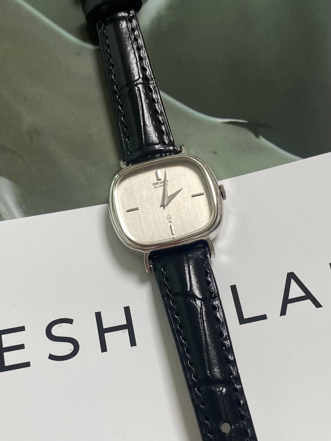 Seiko 세이코 스퀘어 쿼츠 상품이미지1