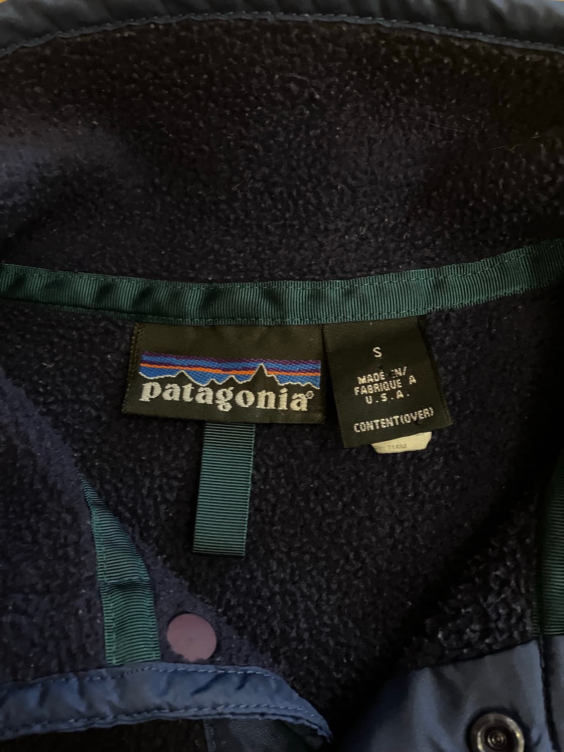 Patagonia 파타고니아 - 90s 신칠라 스냅T 상품이미지4