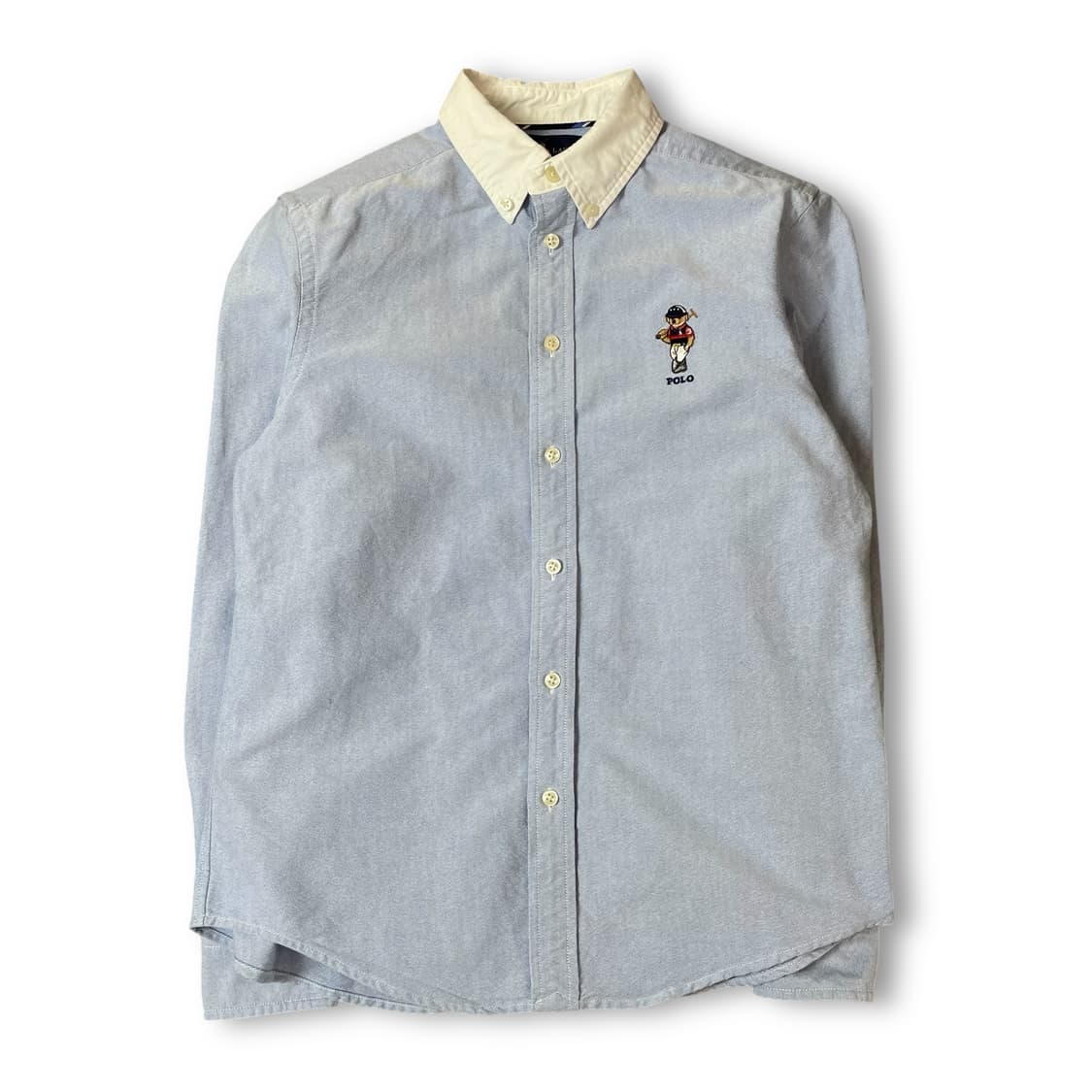 폴로랄프로렌 폴로 베어 코튼 옥스포드 긴팔 셔츠 L(14-16) 상품이미지1