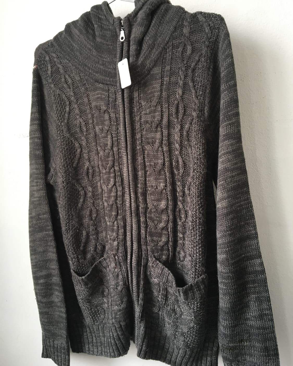 In the attic knit hood zip up 상품이미지3