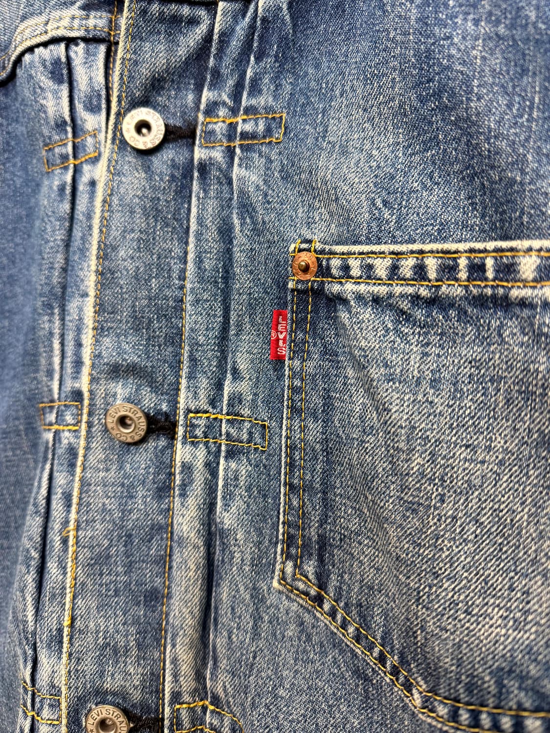 LVC 71506-xx 506 데님 재킷1st(Made In Japan) 상품이미지5