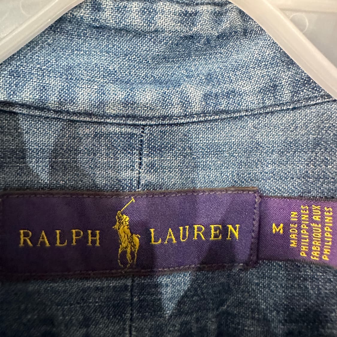 폴로랄프로렌 데님 청남방 100 상품이미지3