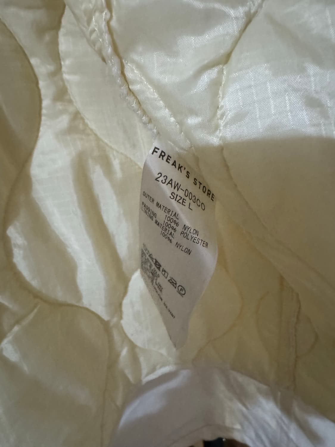 프릭스스토어 m-65 화이트 상품이미지4