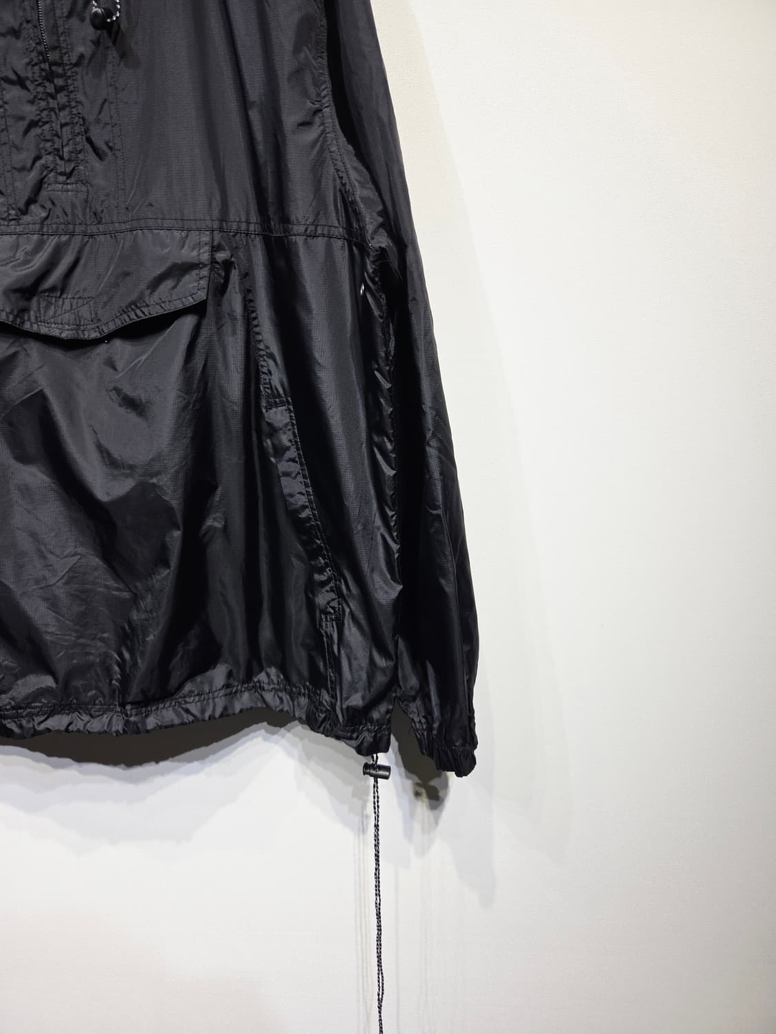 아비렉스(AVIREX) 나일론 하프집업 아노락 블랙 상품이미지5