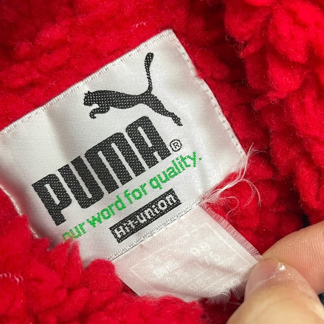 90s 푸마 일본판 벤치코트 상품이미지9