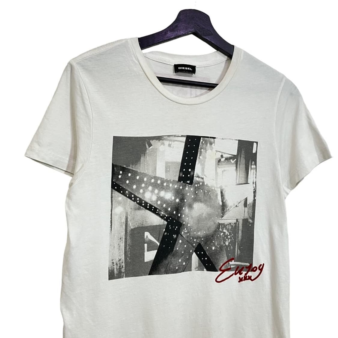 디젤 프린팅 반팔티 상품이미지4