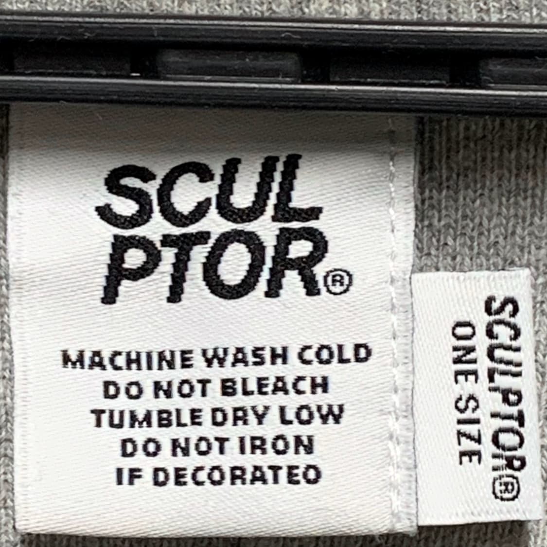 [OS] 스컬프터 인사이드 아웃 크롭핏 스웻 집업 상품이미지5