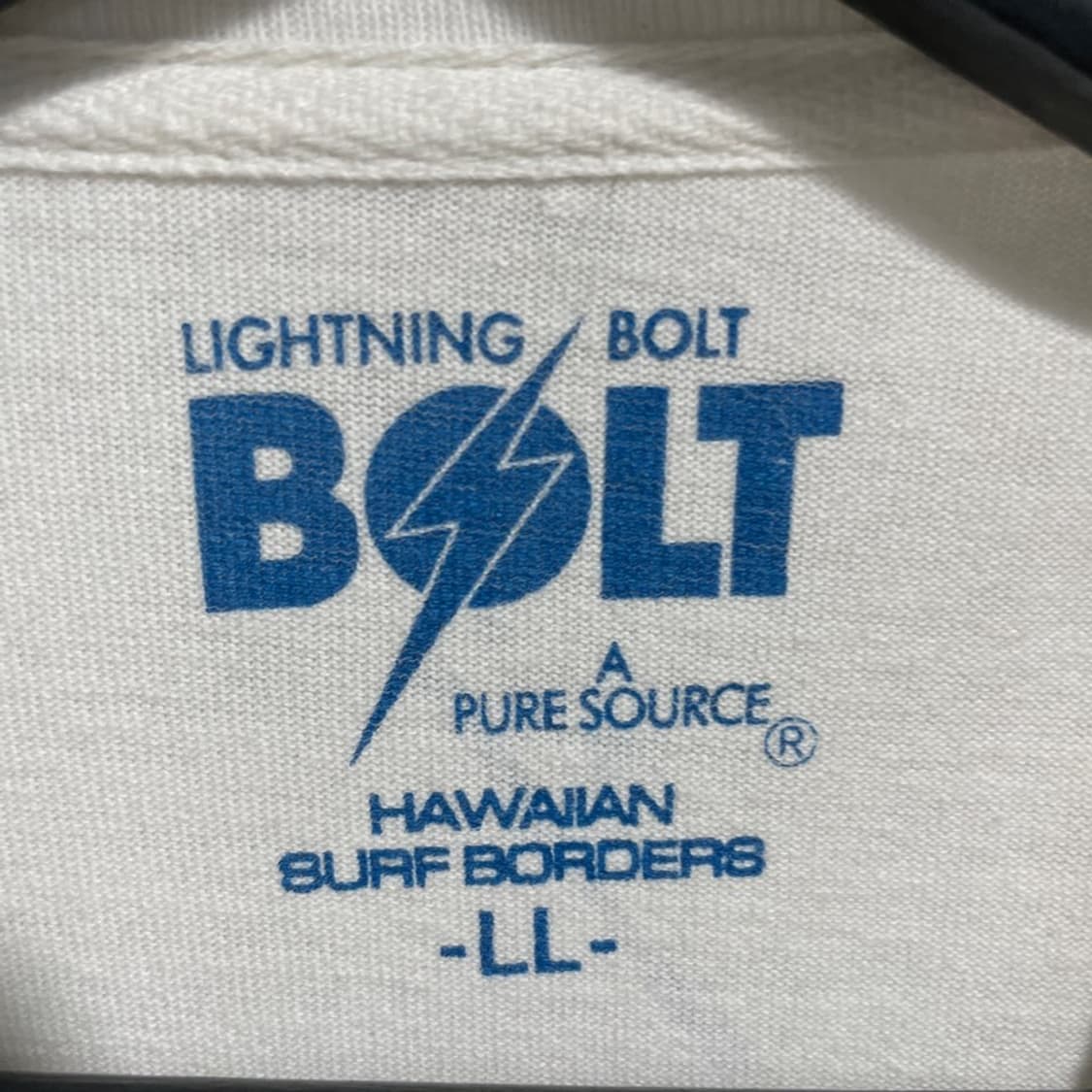 볼트 로고 프린팅 반팔티 상품이미지5