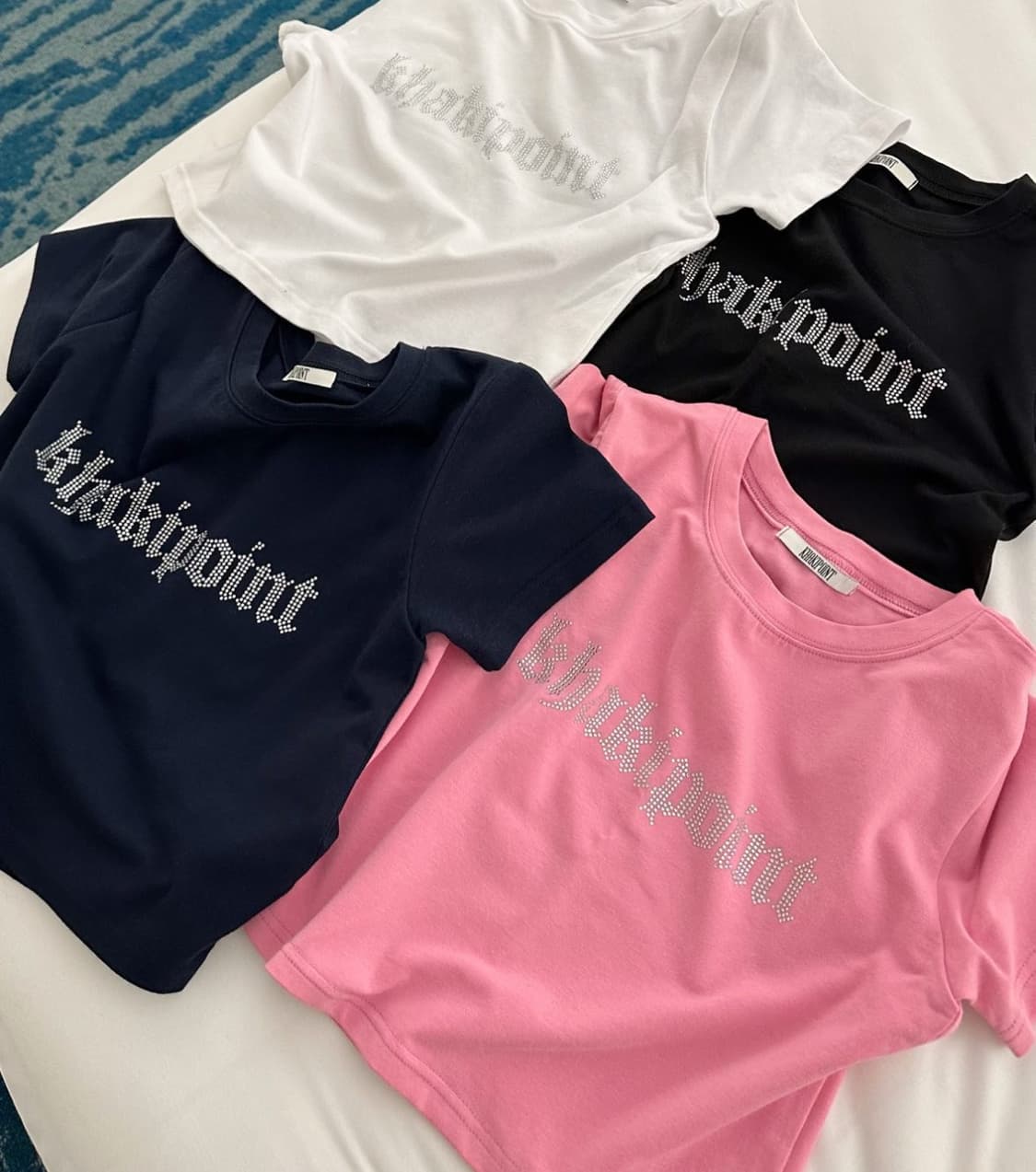 카키포인트 큐빅T Pink 상품이미지1