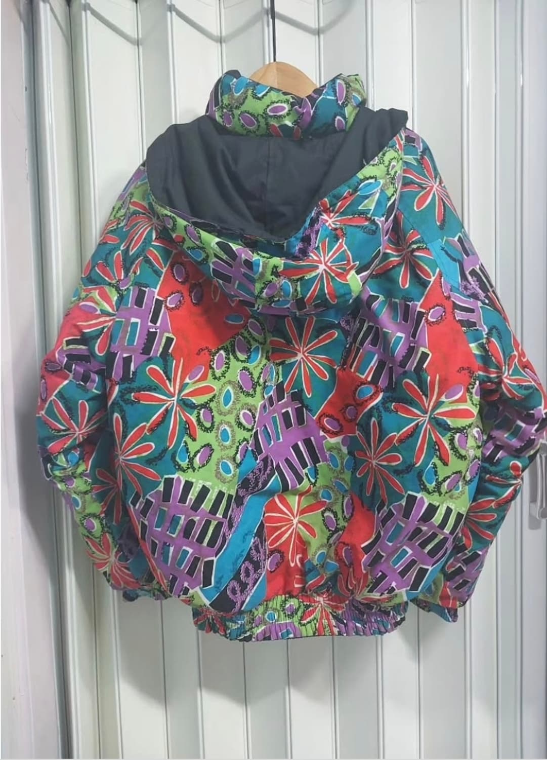 90's 삼나 나이키 리버시블 올드스쿨 푸퍼 패딩 L 상품이미지3