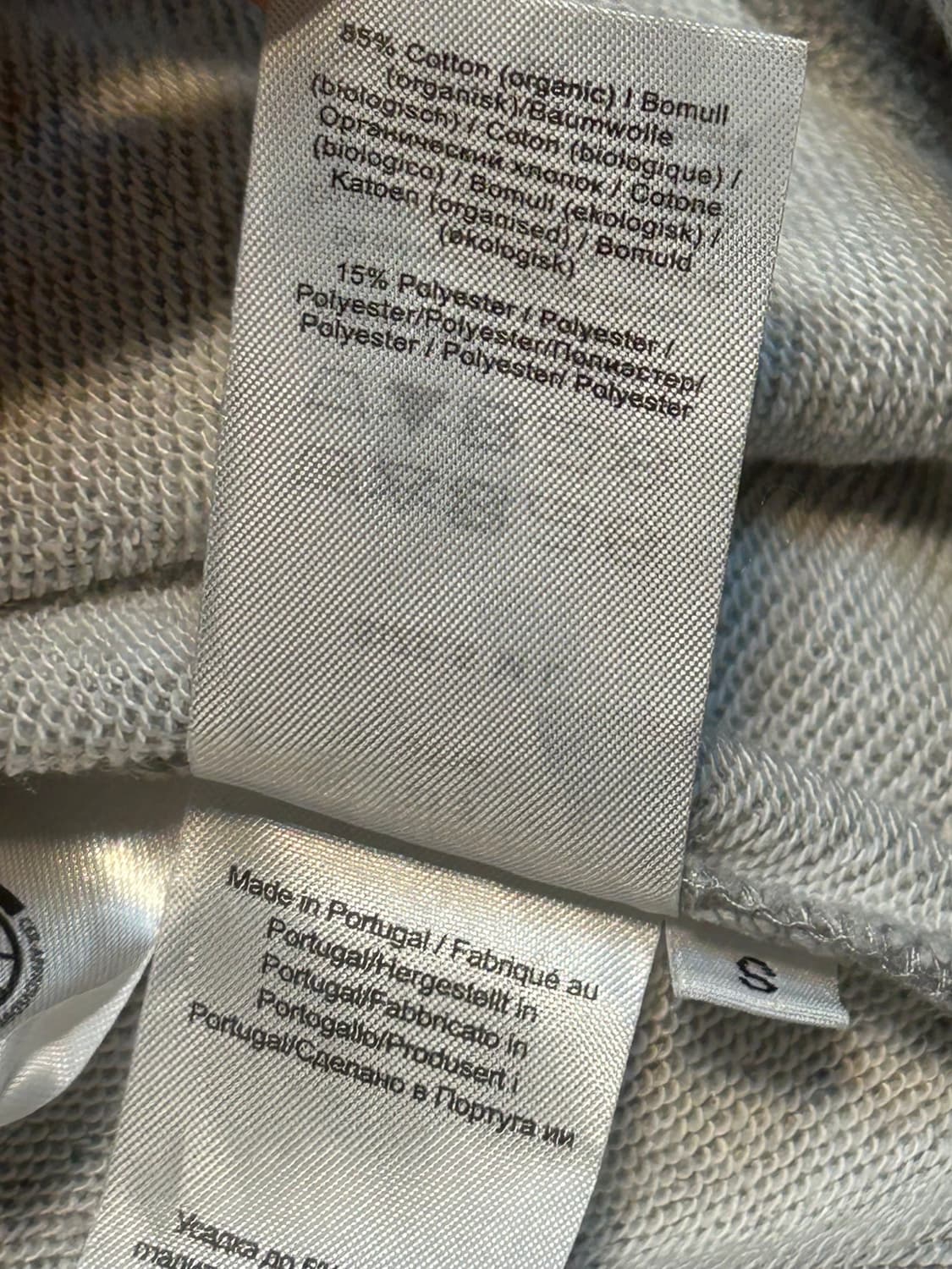 가니 오가닉 코튼 로고 후드집업 상품이미지8