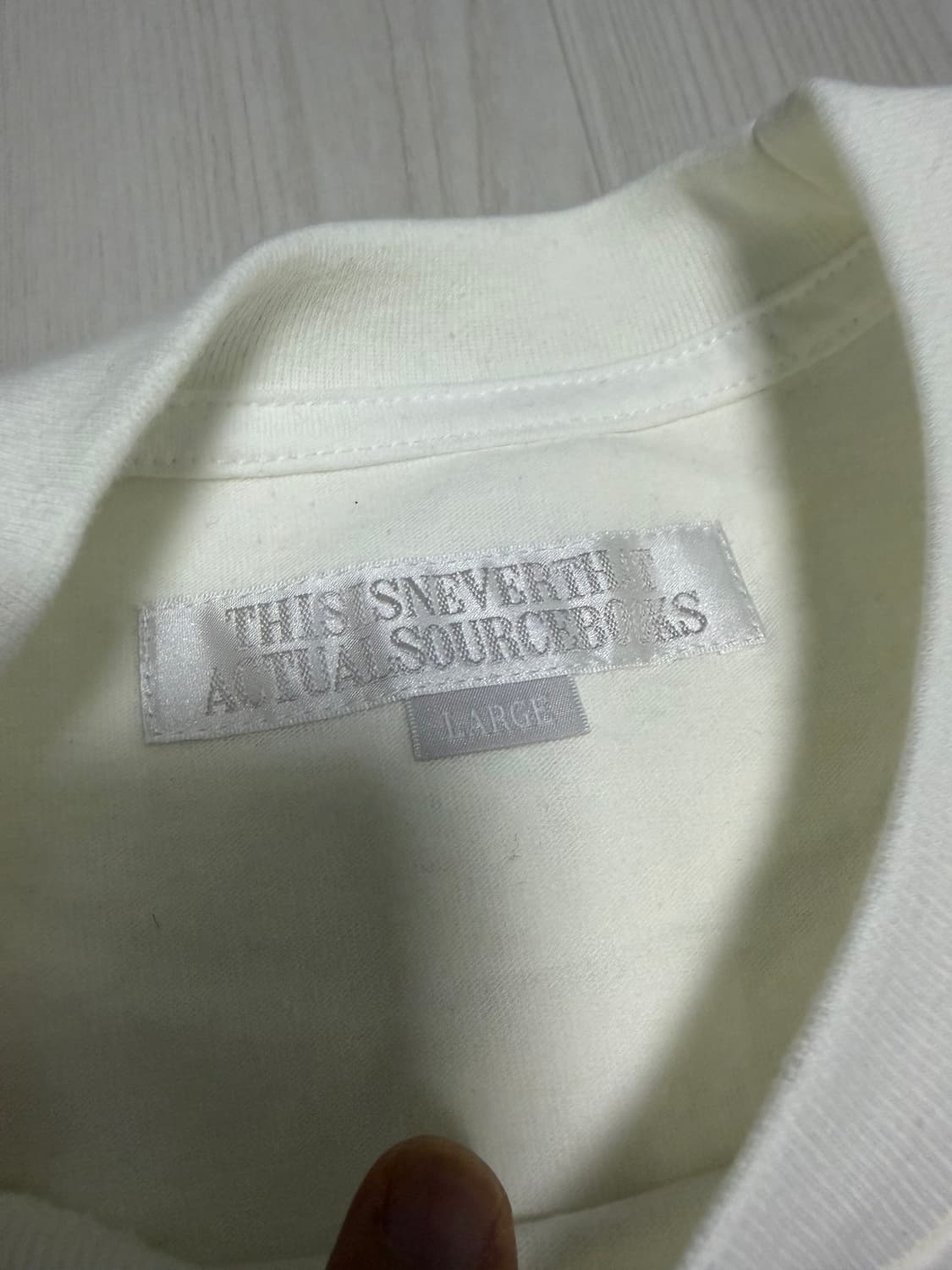 [L] 디스이즈네버댓 ASb Commuter Tee 팝니다 상품이미지6