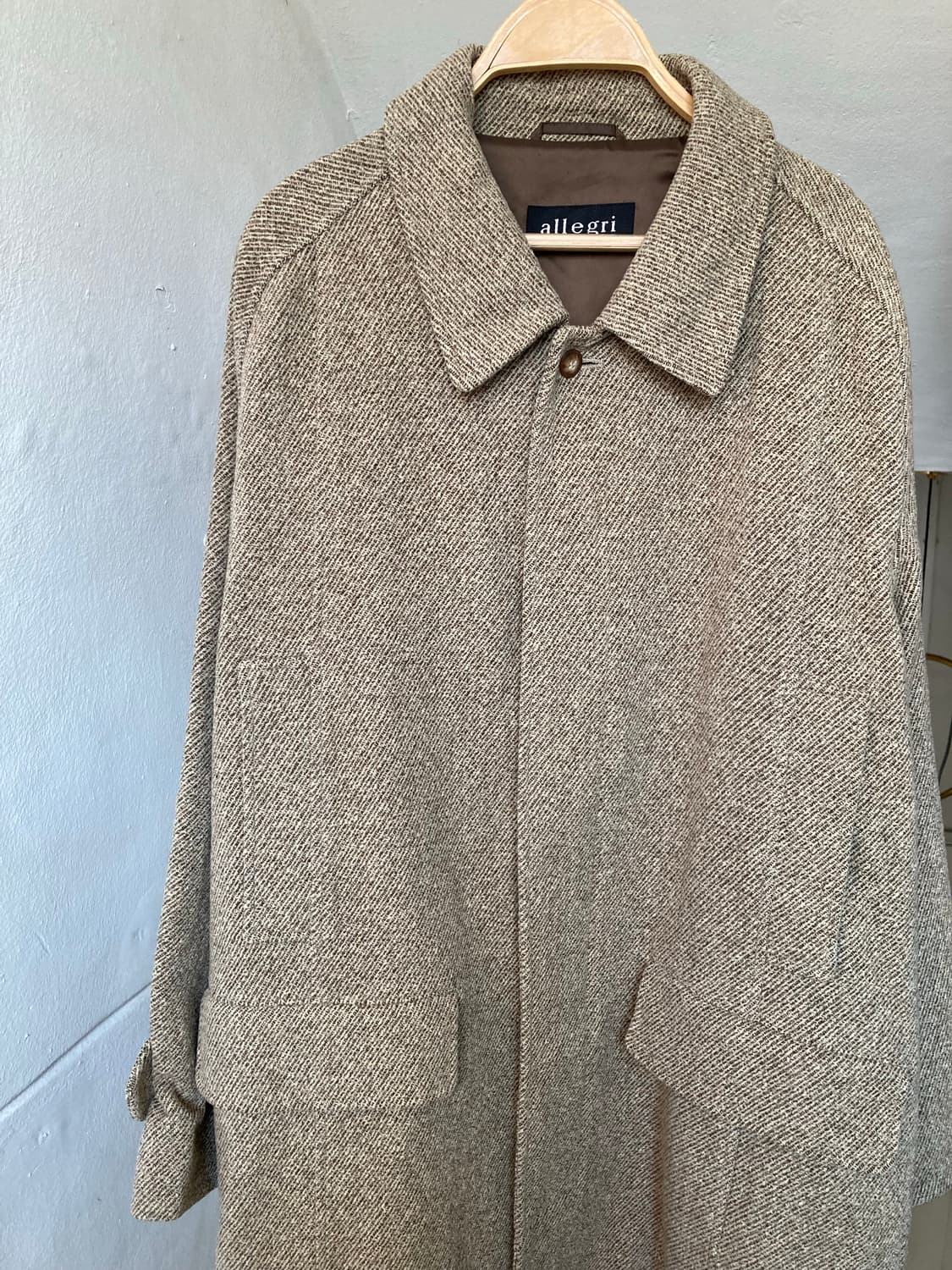 빈티지 에스닉 울 코트 상품이미지2