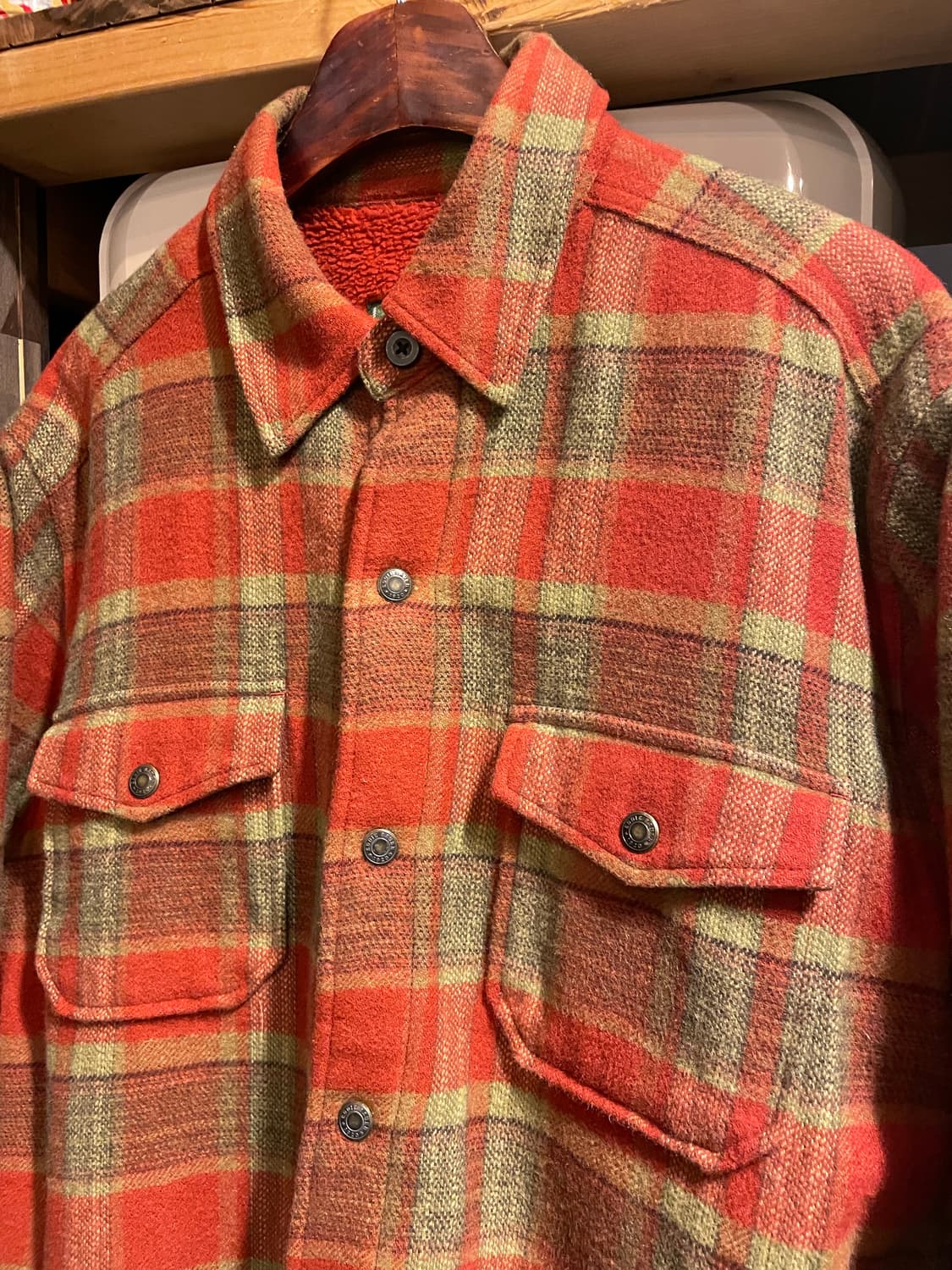 에디바우어 체크자켓 상품이미지2