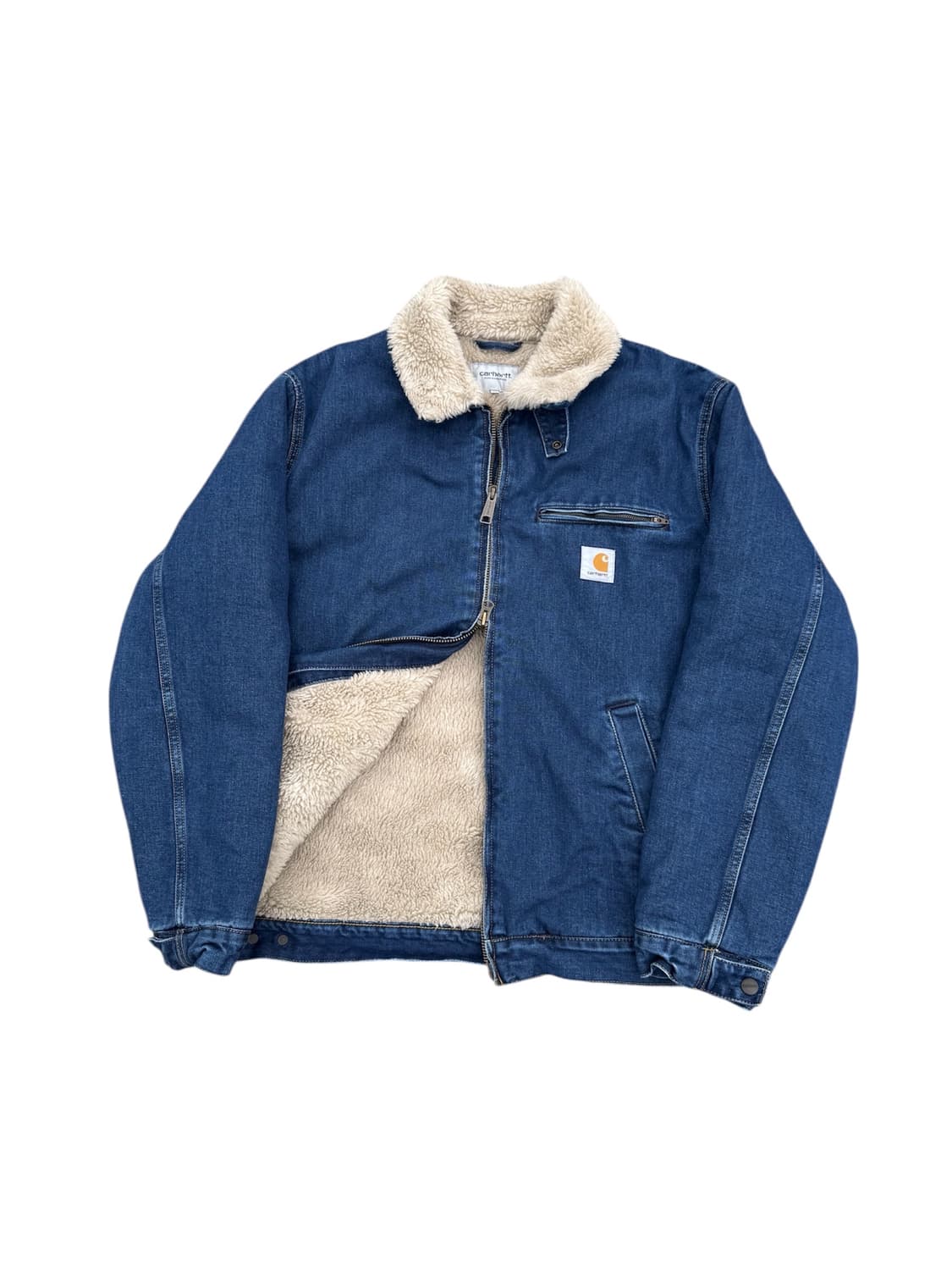 Carhartt 칼하트 셰르파 데님 워크자켓 상품이미지2