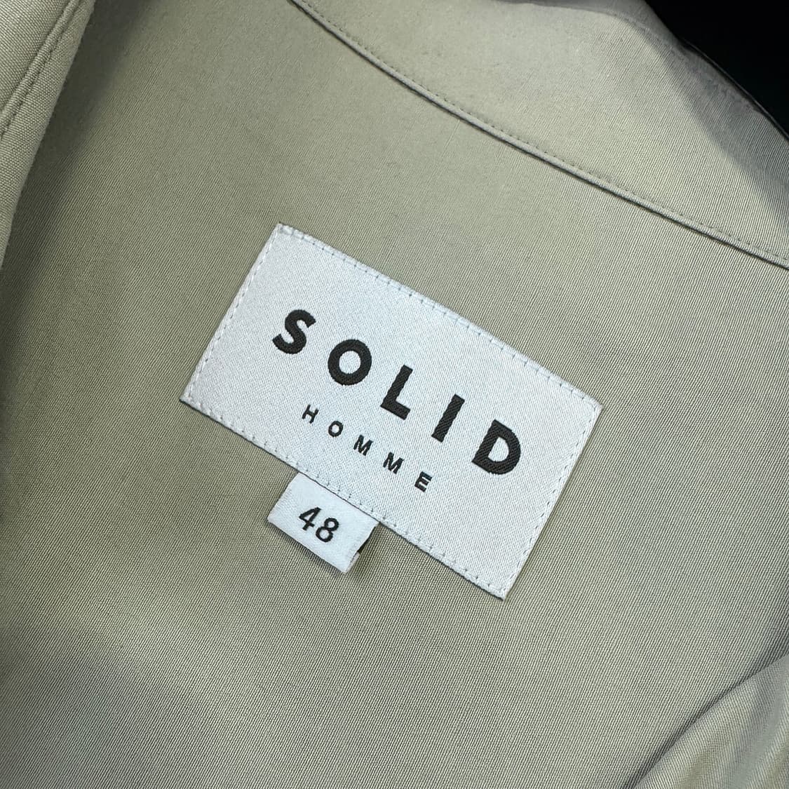 솔리드옴므 패치 포켓 셔츠 상품이미지2