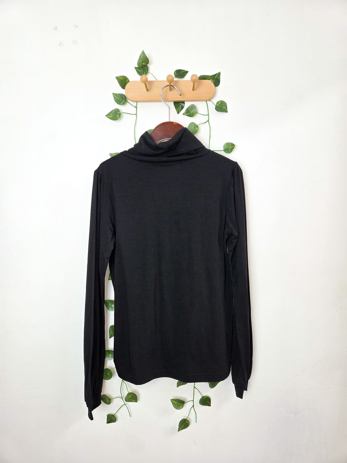 블랙 목폴라 슬리브 상품이미지4