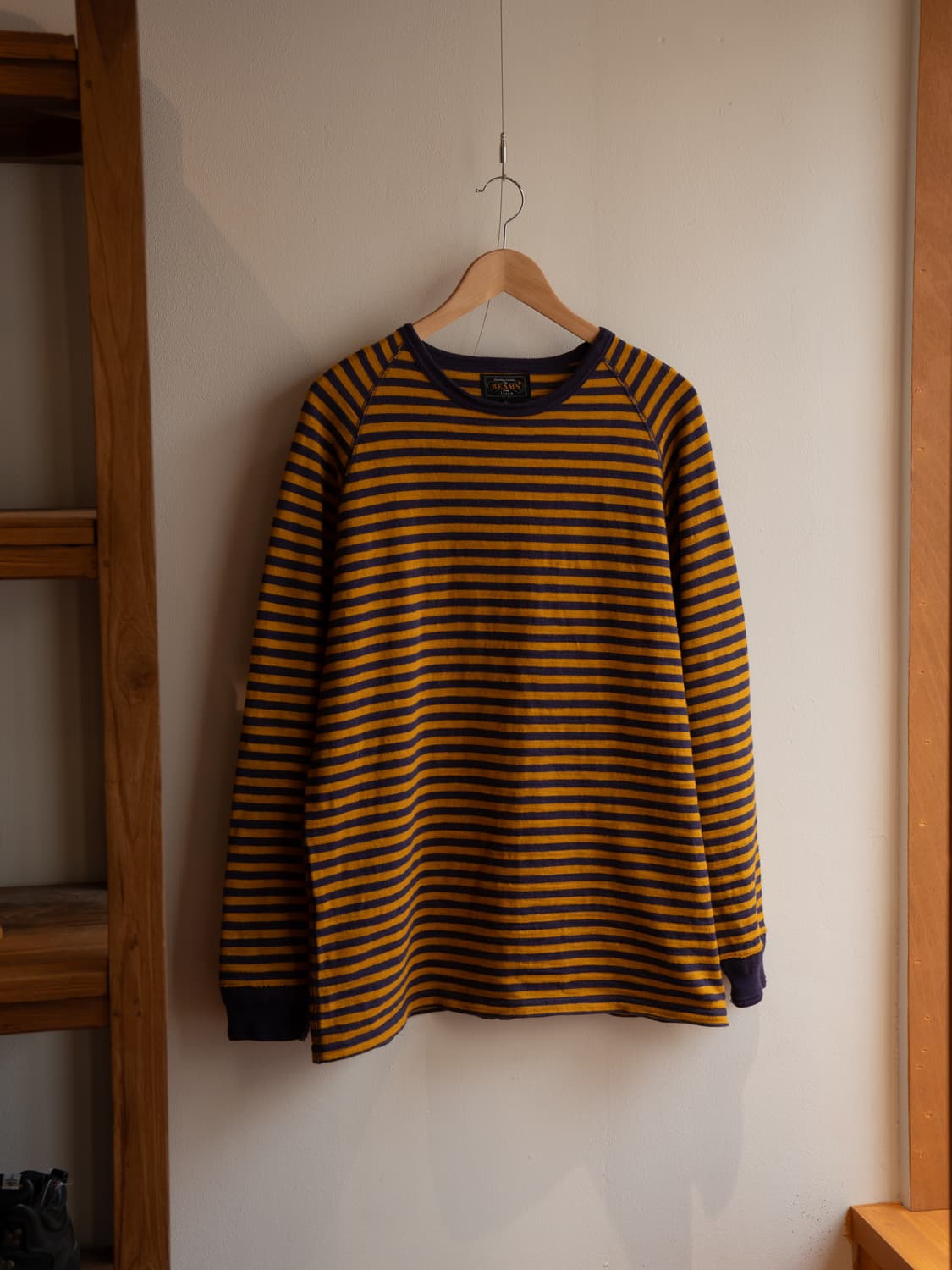 빔즈플러스 래글런 보더 롱 슬리브 상품이미지3