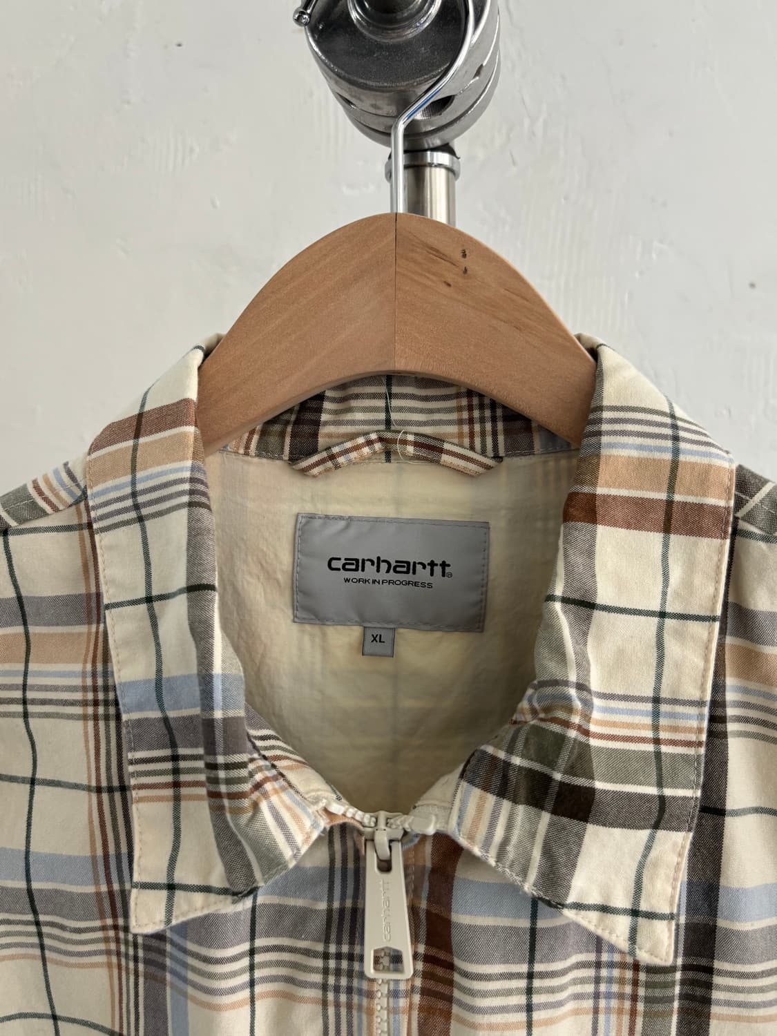 carhartt WIP 칼하트 빌레이 체크 자켓 상품이미지3