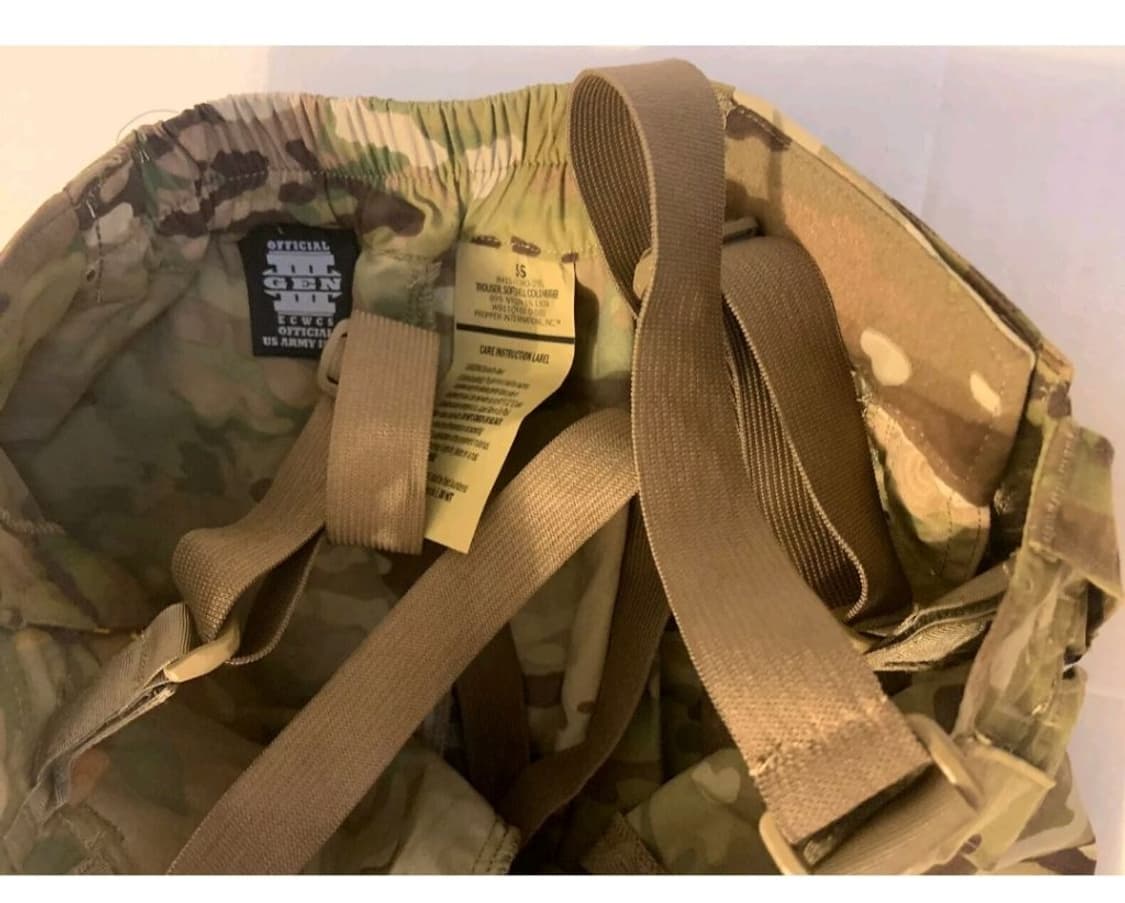미군 레벨 5 멀티캠 소프트쉘 방수방풍 팬츠 상품이미지2