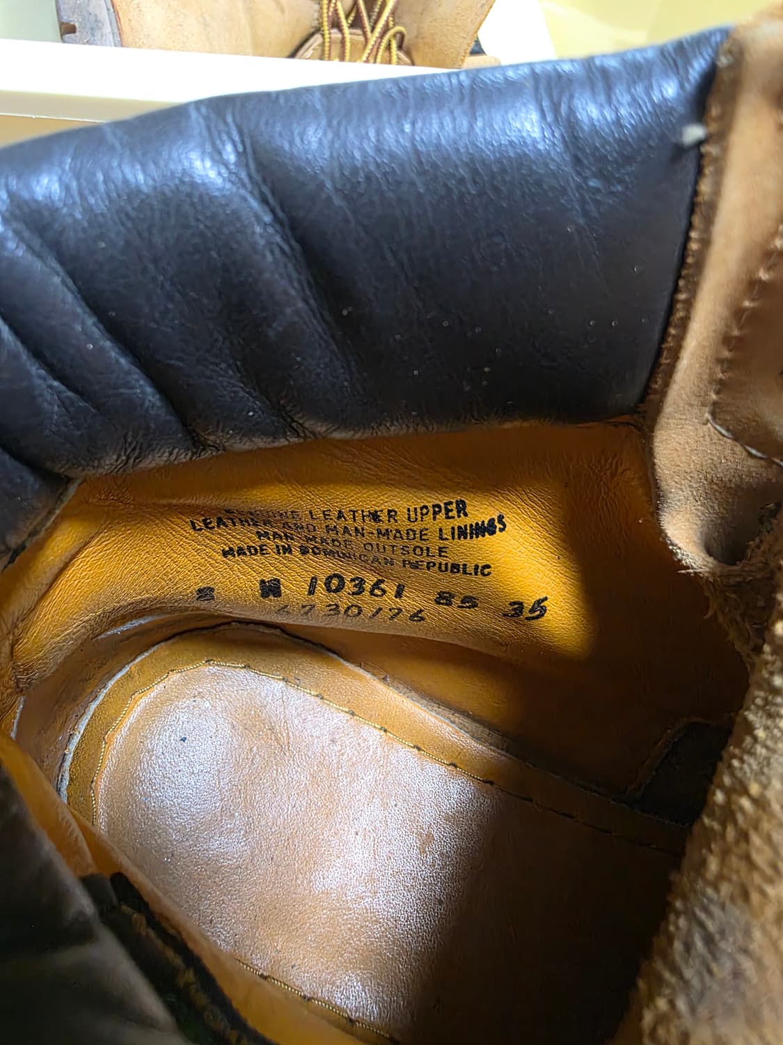 팀버랜드 옐로우 워커 부츠 250 상품이미지6