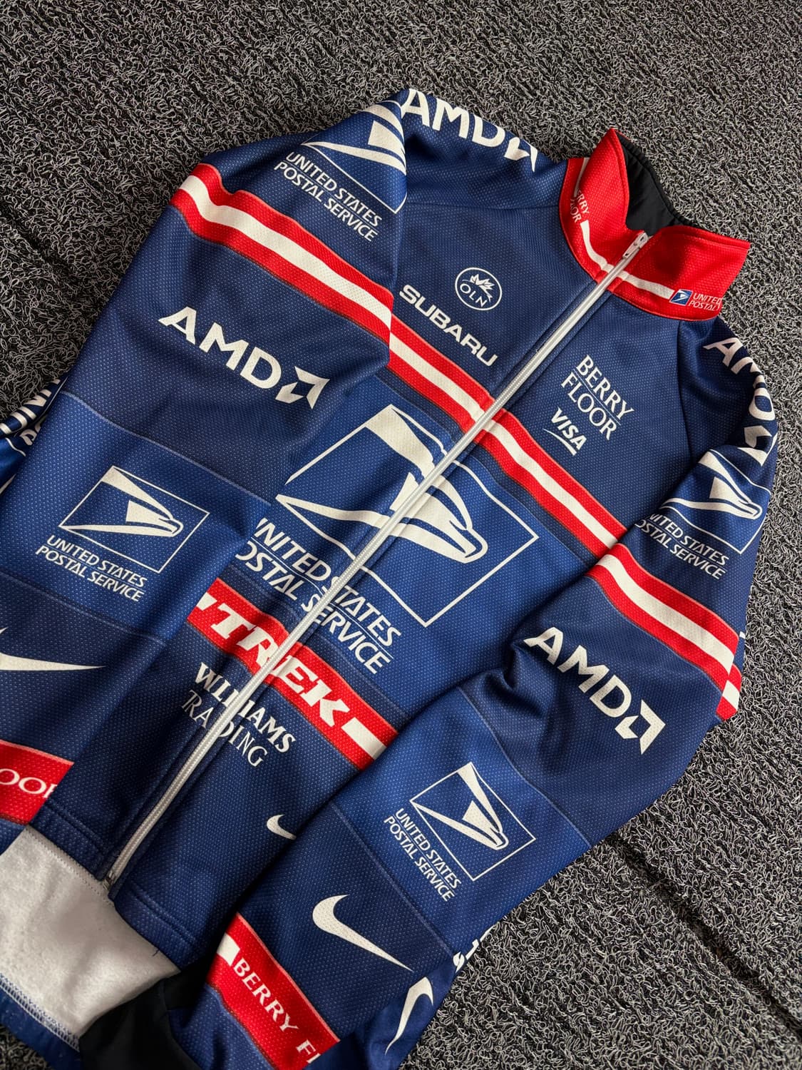 나이키 x USPS 스우시 스바루 사이클링 트랙 자켓 3505 상품이미지4