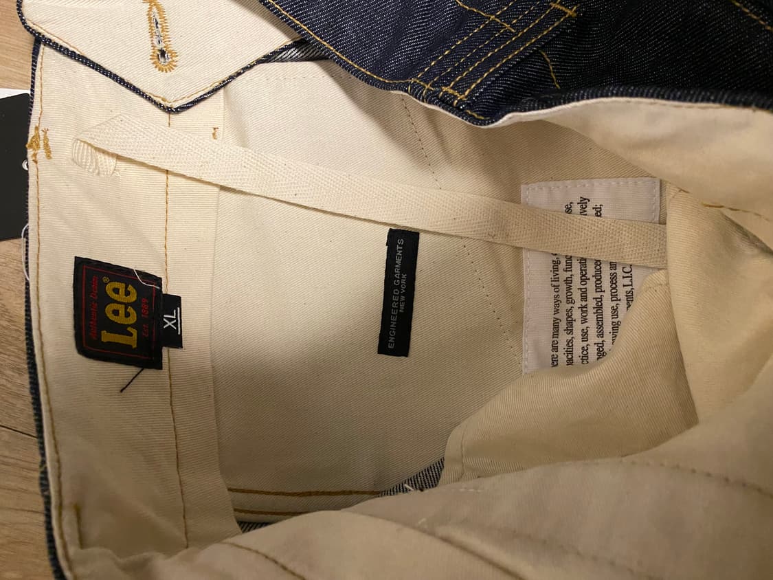 Lee 엔지니어드가먼츠 데님 상품이미지5