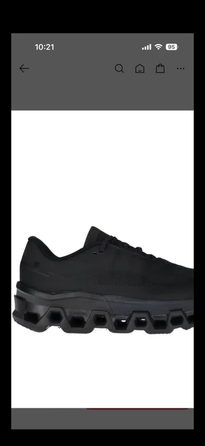 285) 온러닝 x 파프 클라우드 몬스터 블랙 상품이미지1