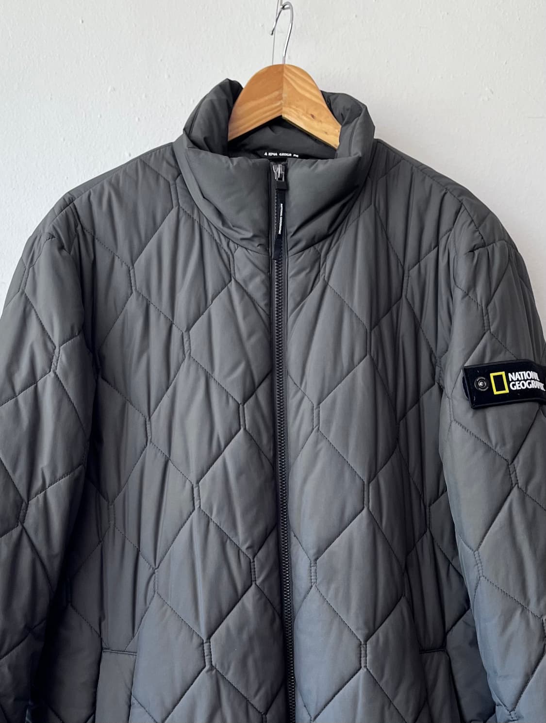내셔널지오그래픽 남성 누빔패딩점퍼 105사이즈 상품이미지1